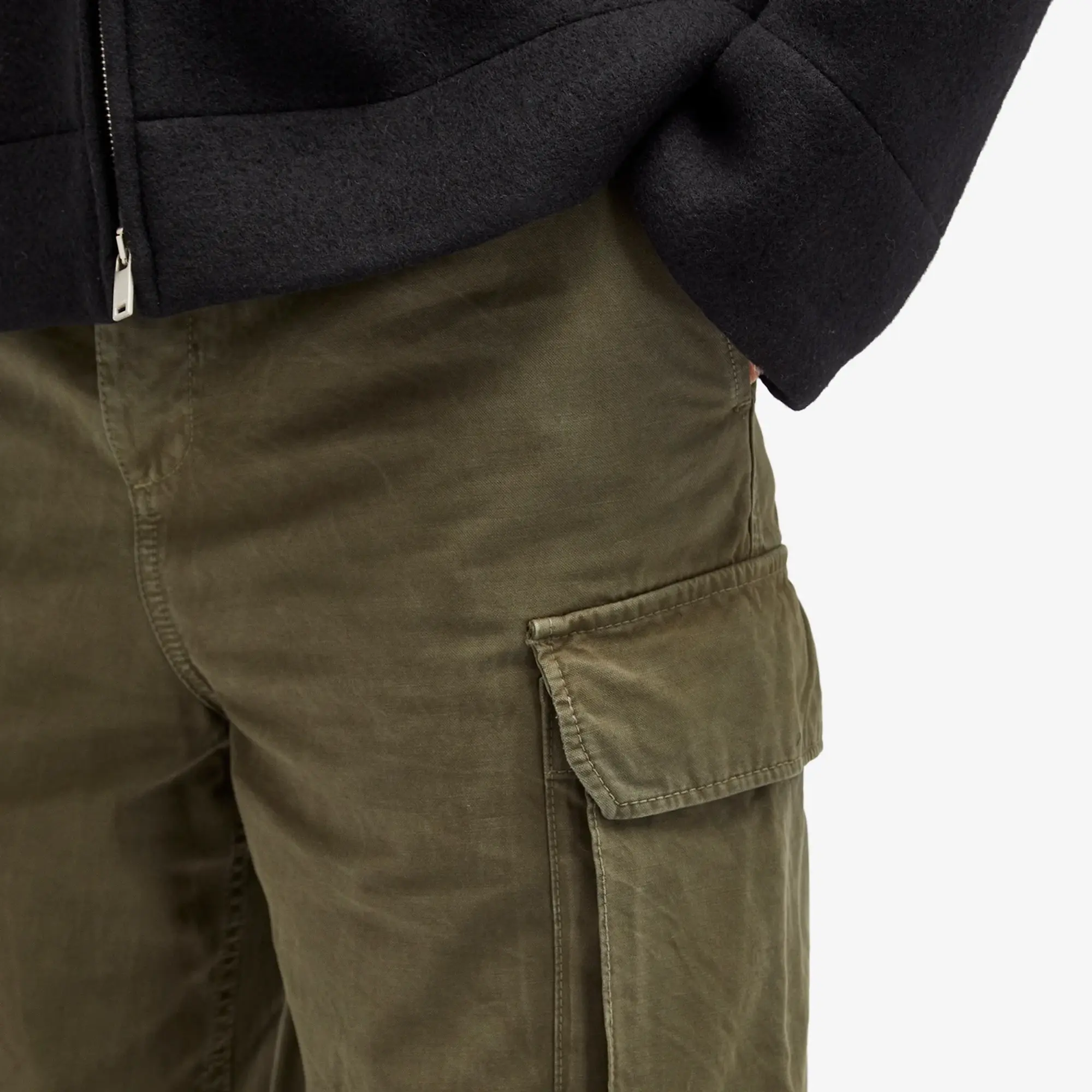 Loewe Men's Cargo Trousers Deep Olive