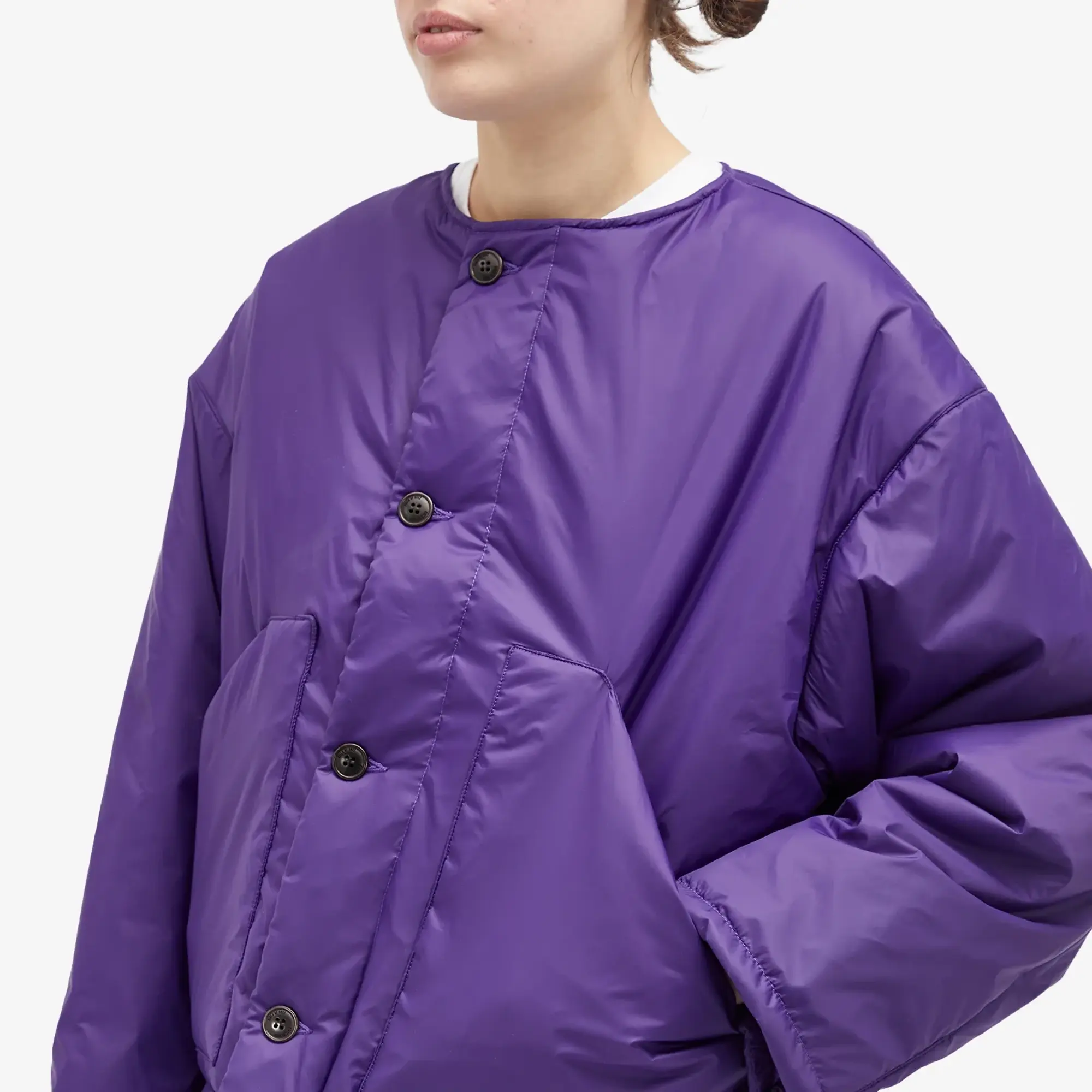 Girls of Dust Women's Nuclear Padded Jacket Mauve