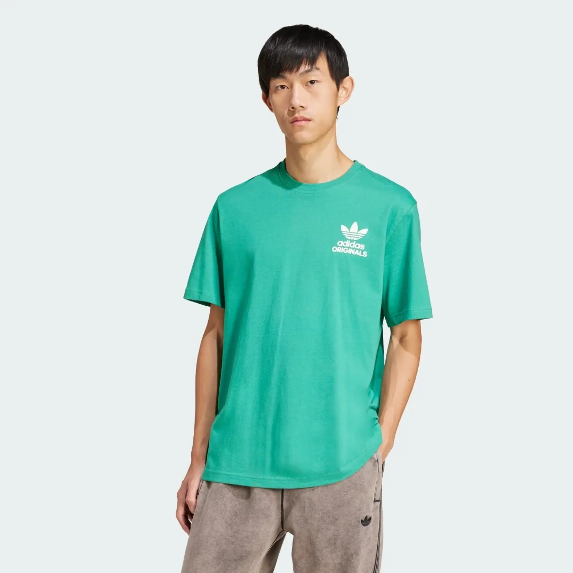 adidas Originals Kopfball Tor T-Shirt, Green