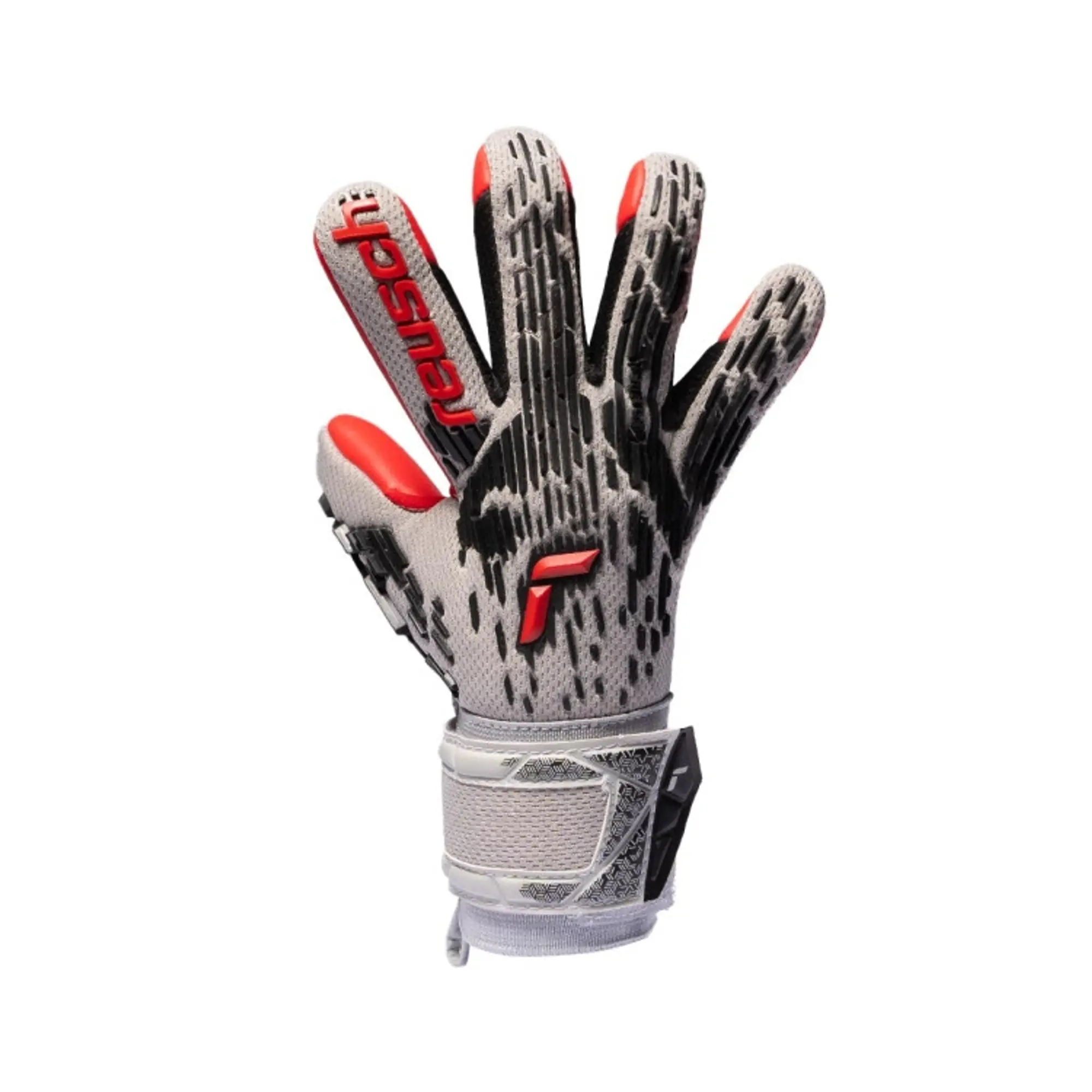 Reusch Kids Attrakt Freegel Silver GK Gloves