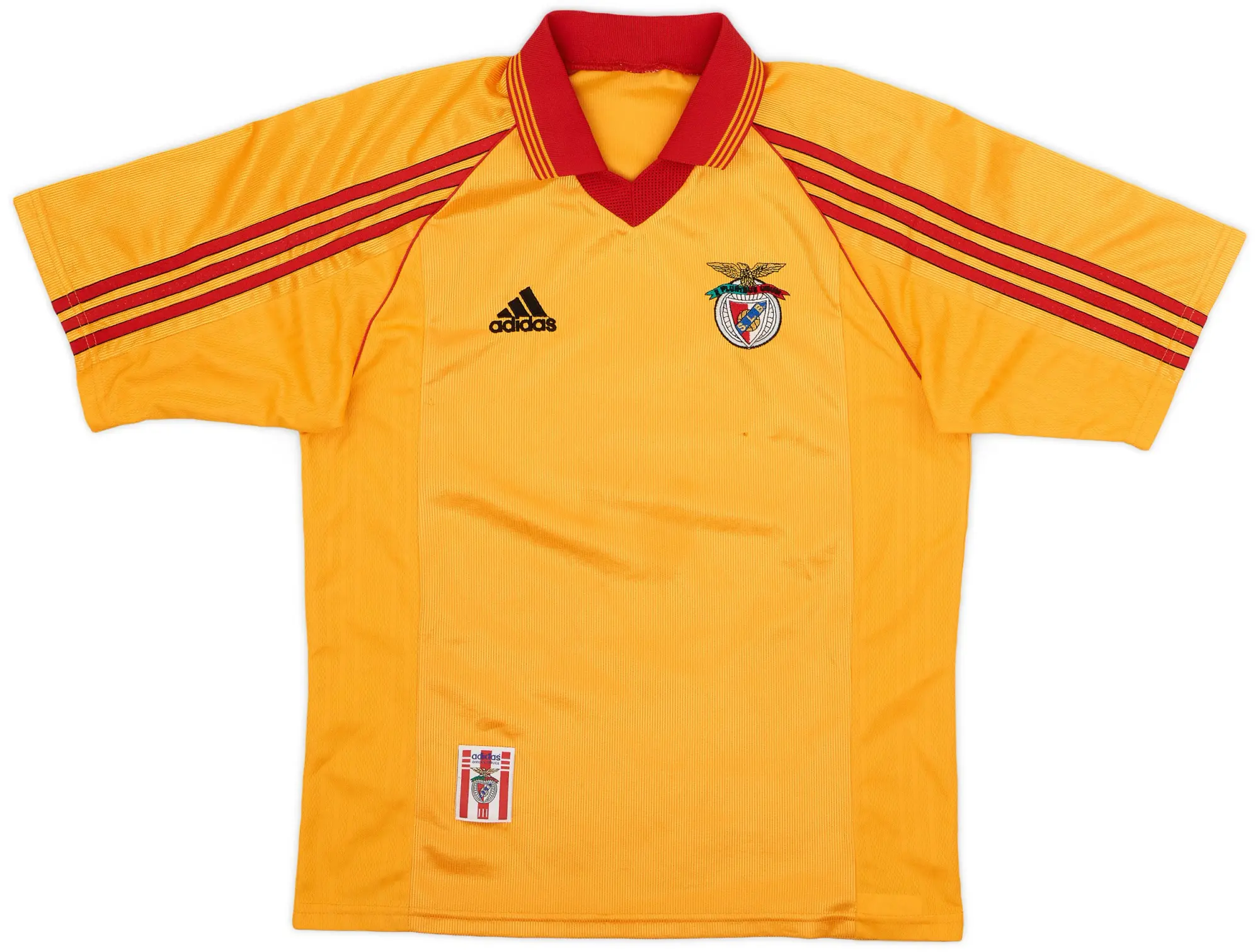 adidas 1998-99 Benfica Away Shirt - 6/10 - (M)