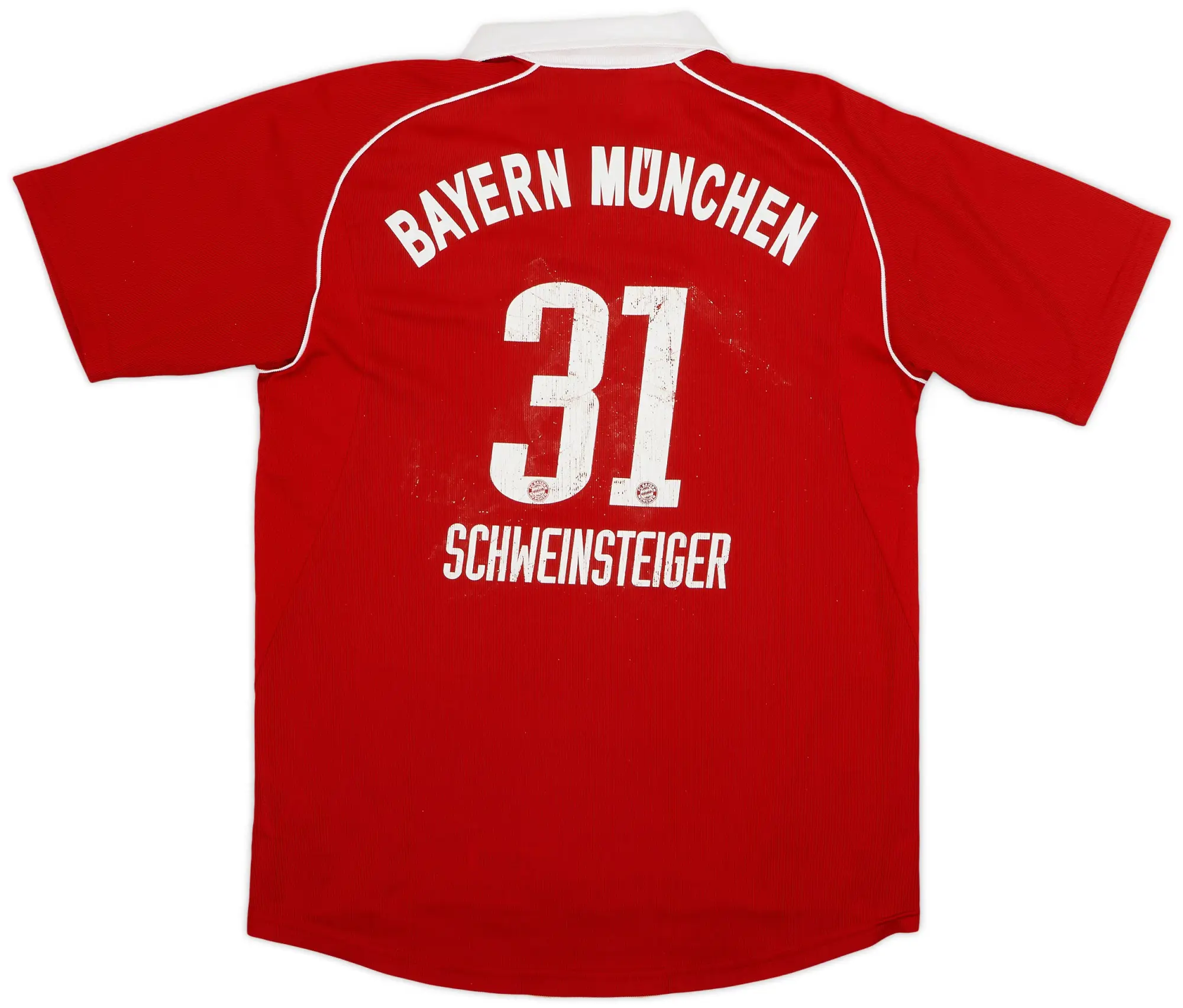 adidas 2005-06 Bayern Munich Home Shirt Schweinsteiger #31 - 5/10 - (XL.Boys)