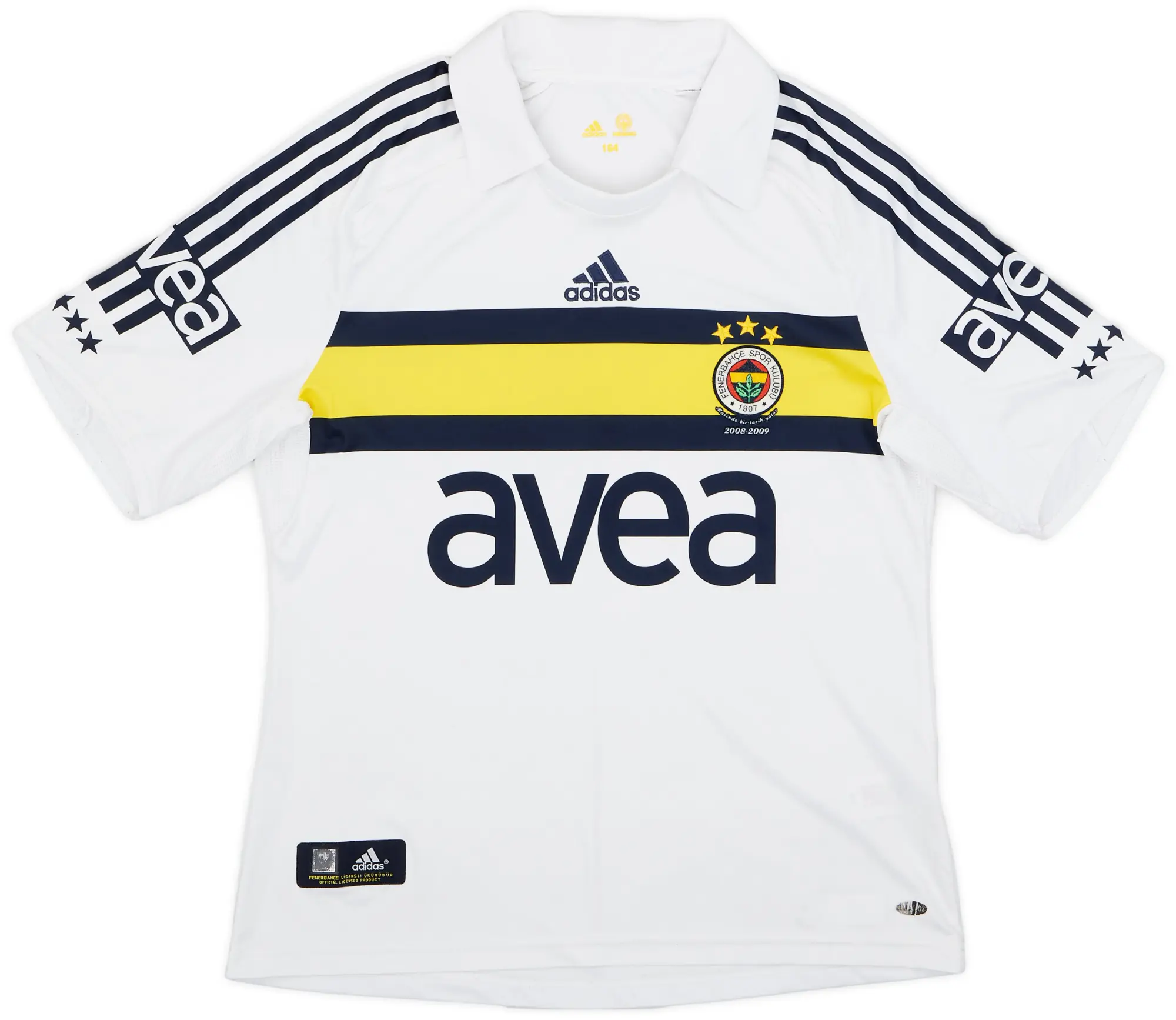 adidas 2008-09 Fenerbahce Away Shirt - 7/10 - (XL.Boys)