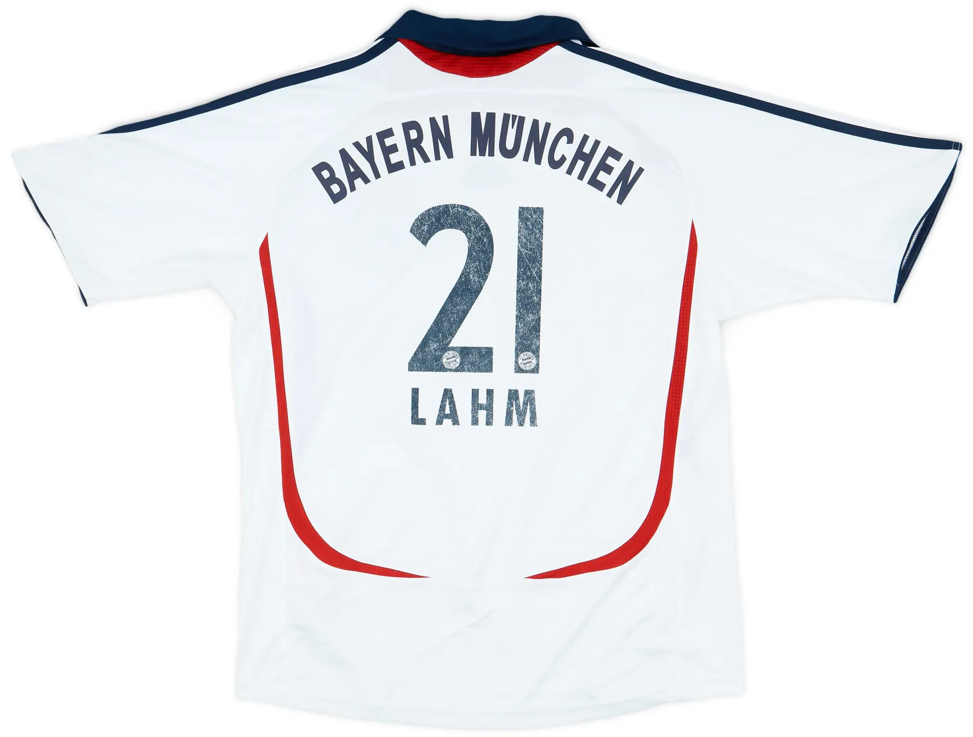 adidas 2006-07 Bayern Munich Away Shirt Lahm #21 - 6/10 - (XL.Boys)