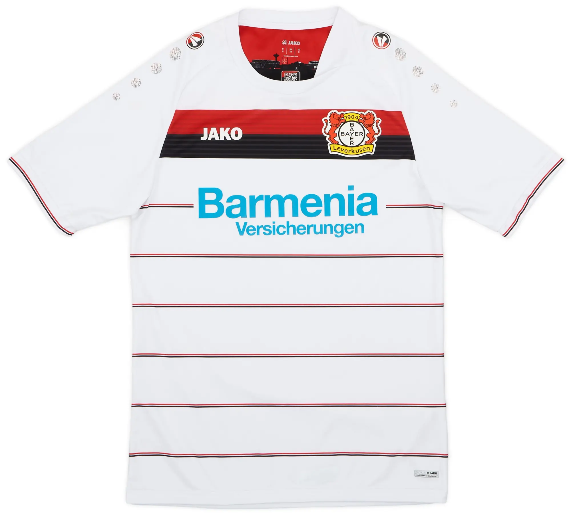 Jako 2016-17 Bayer Leverkusen Third Shirt - 8/10 - (XS)