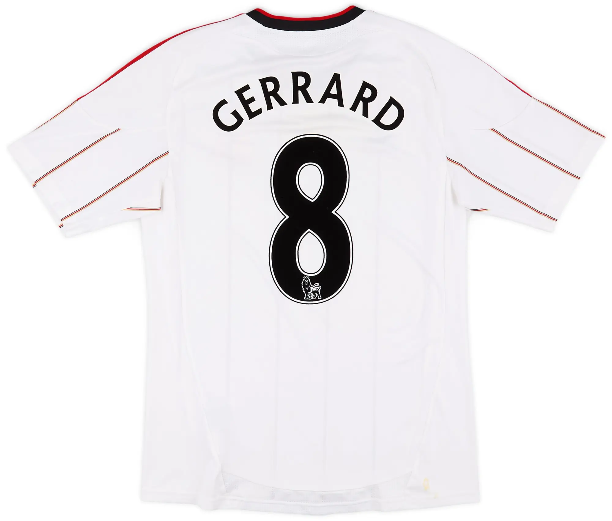 adidas 2010-11 Liverpool Away Shirt Gerrard #8 - 7/10 - (M)