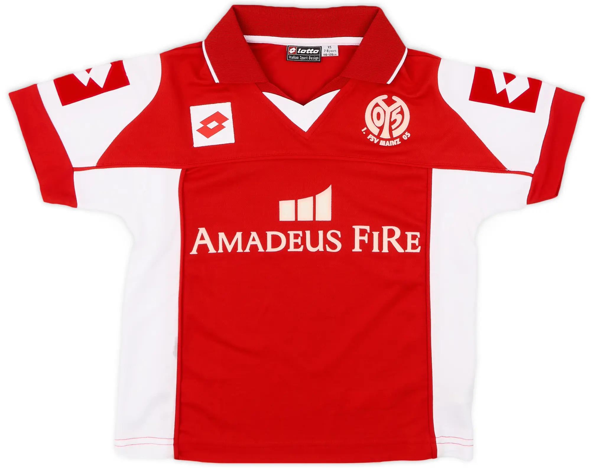 Lotto 2003-04 FSV Mainz Home Shirt - 7/10 - (S.Boys)