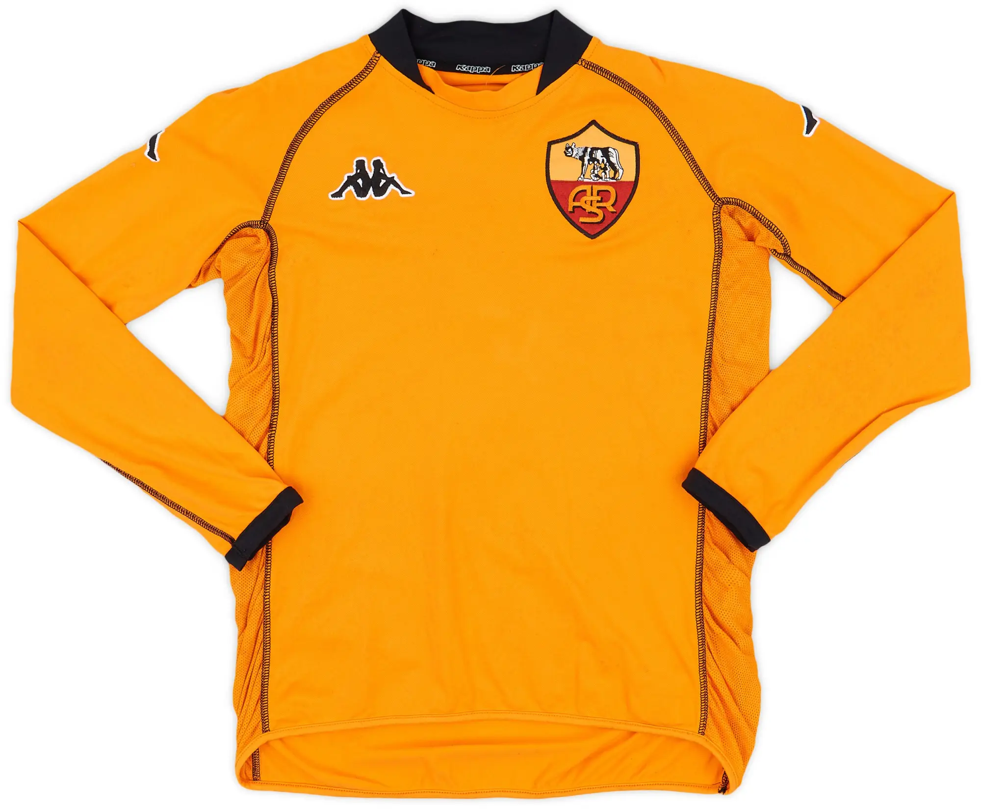 Kappa 2002 03 Roma GK Shirt 1 4 10 M ROMG02916396used FOOTY.COM