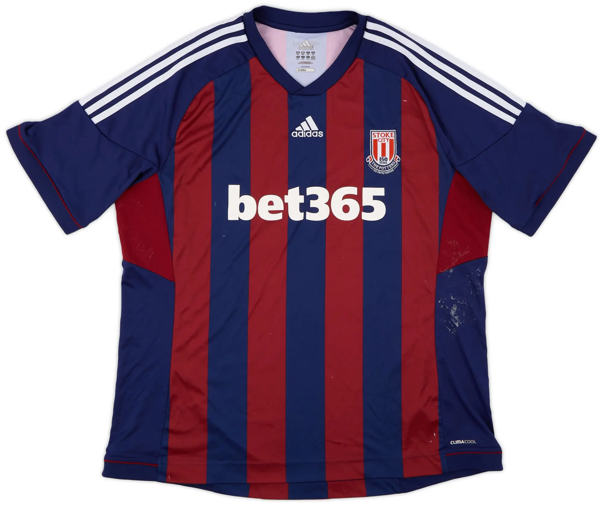 adidas 2012-13 Stoke '150 Years' Away Shirt - 4/10 - (XXL)