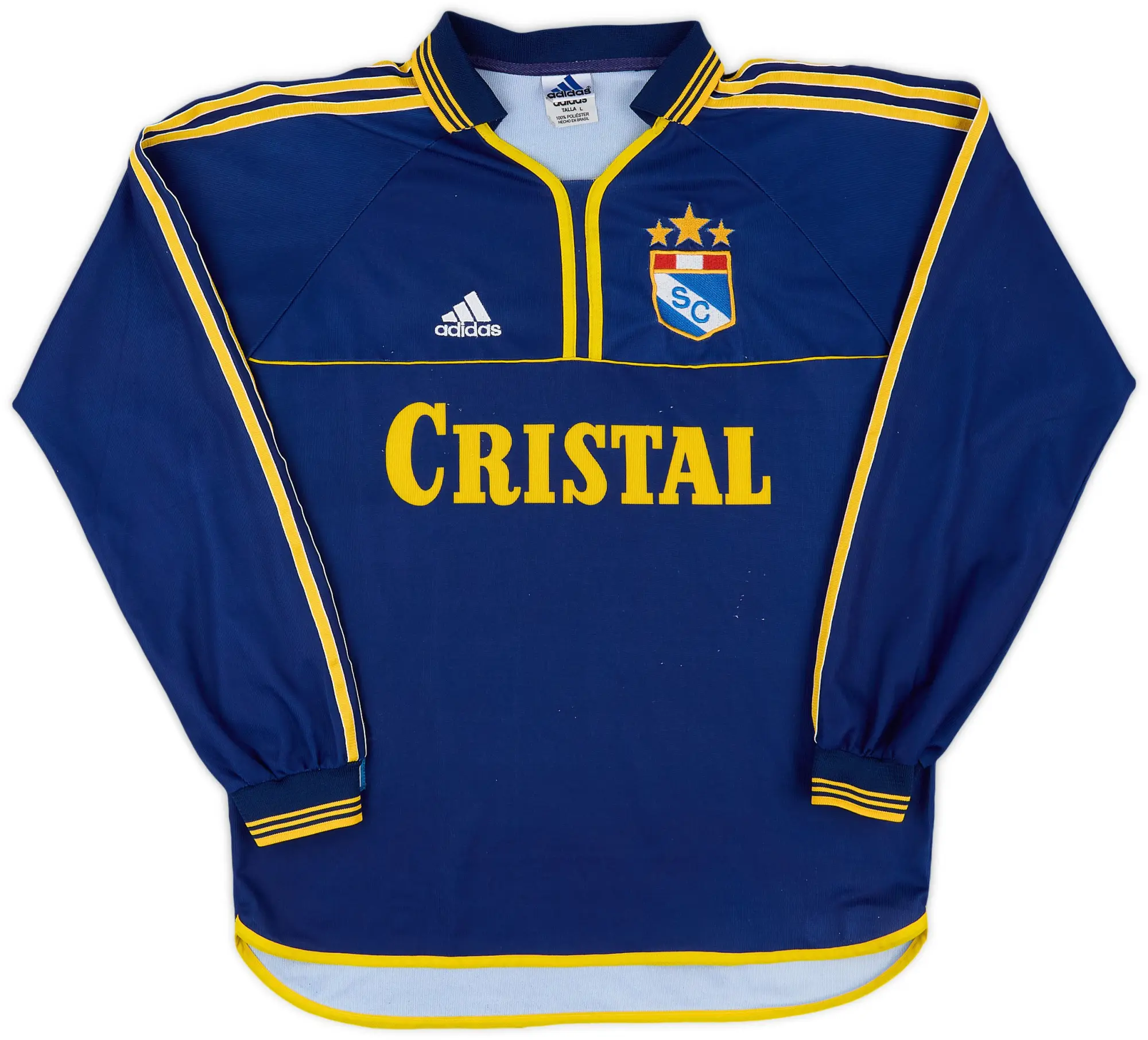 adidas 2000 Sporting Cristal Third L/S Shirt - 7/10 - (L)