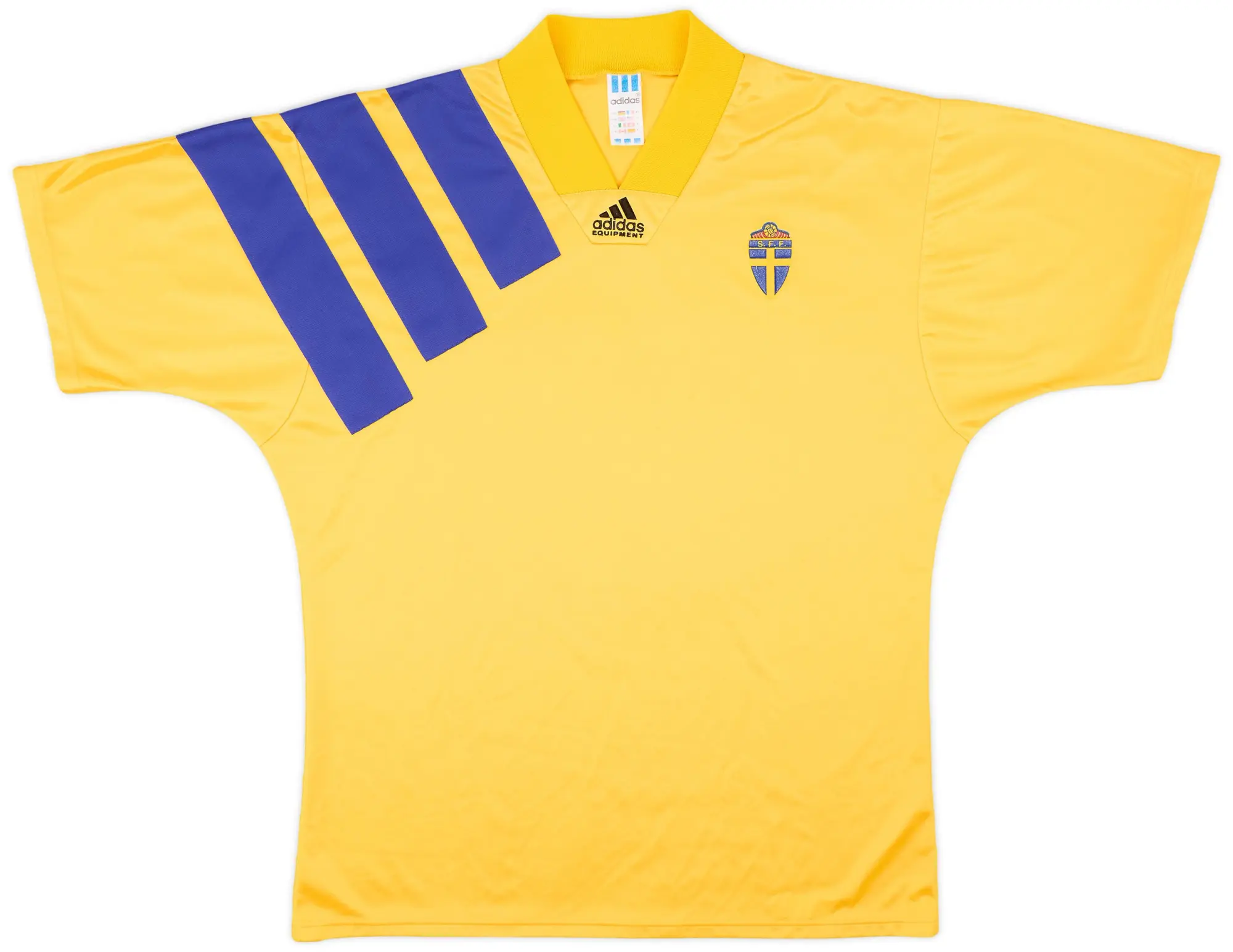 adidas 1992-94 Sweden Home Shirt - 8/10 - (XL)