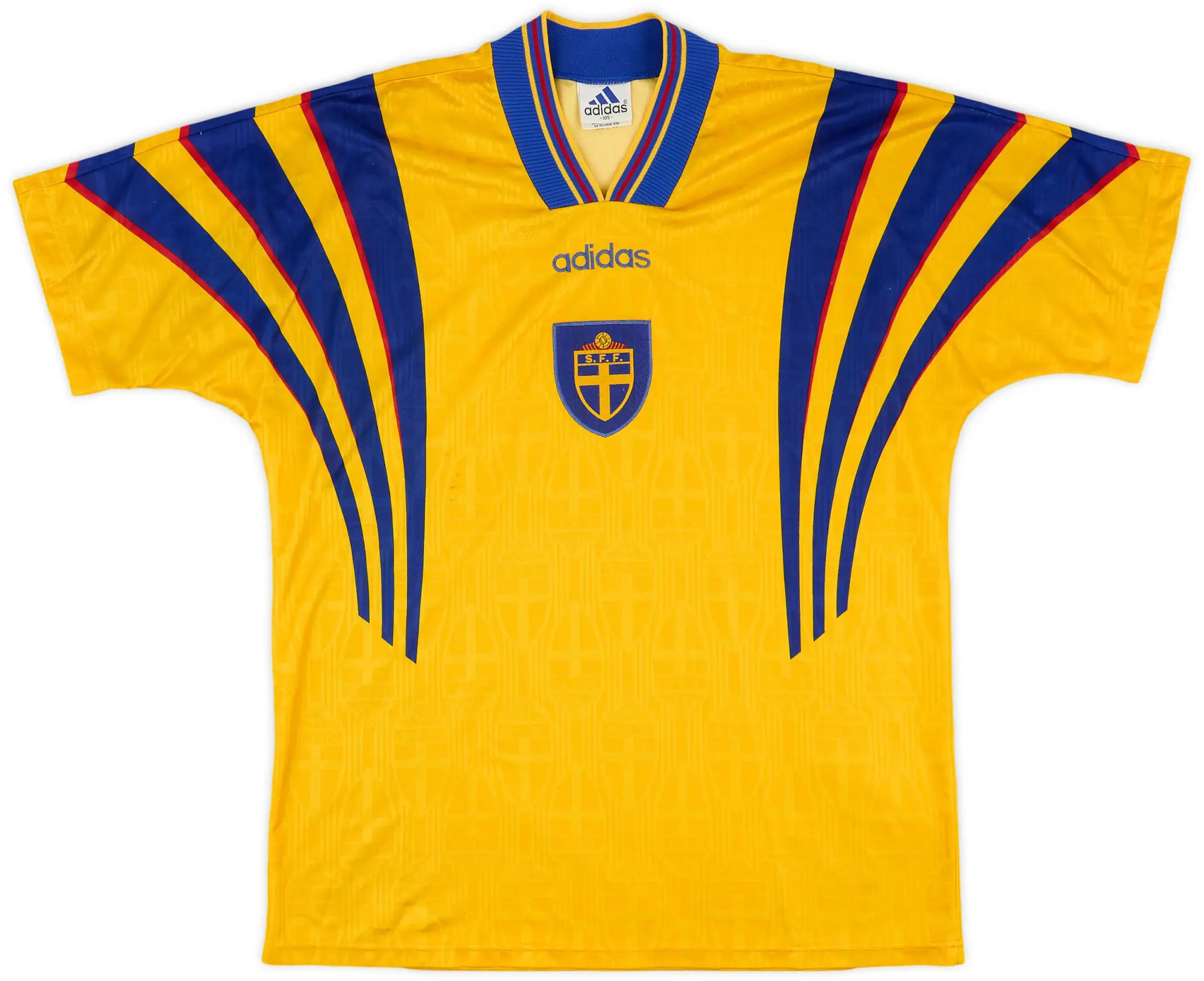 adidas 1997 Sweden Home Shirt - 8/10 - (XL)
