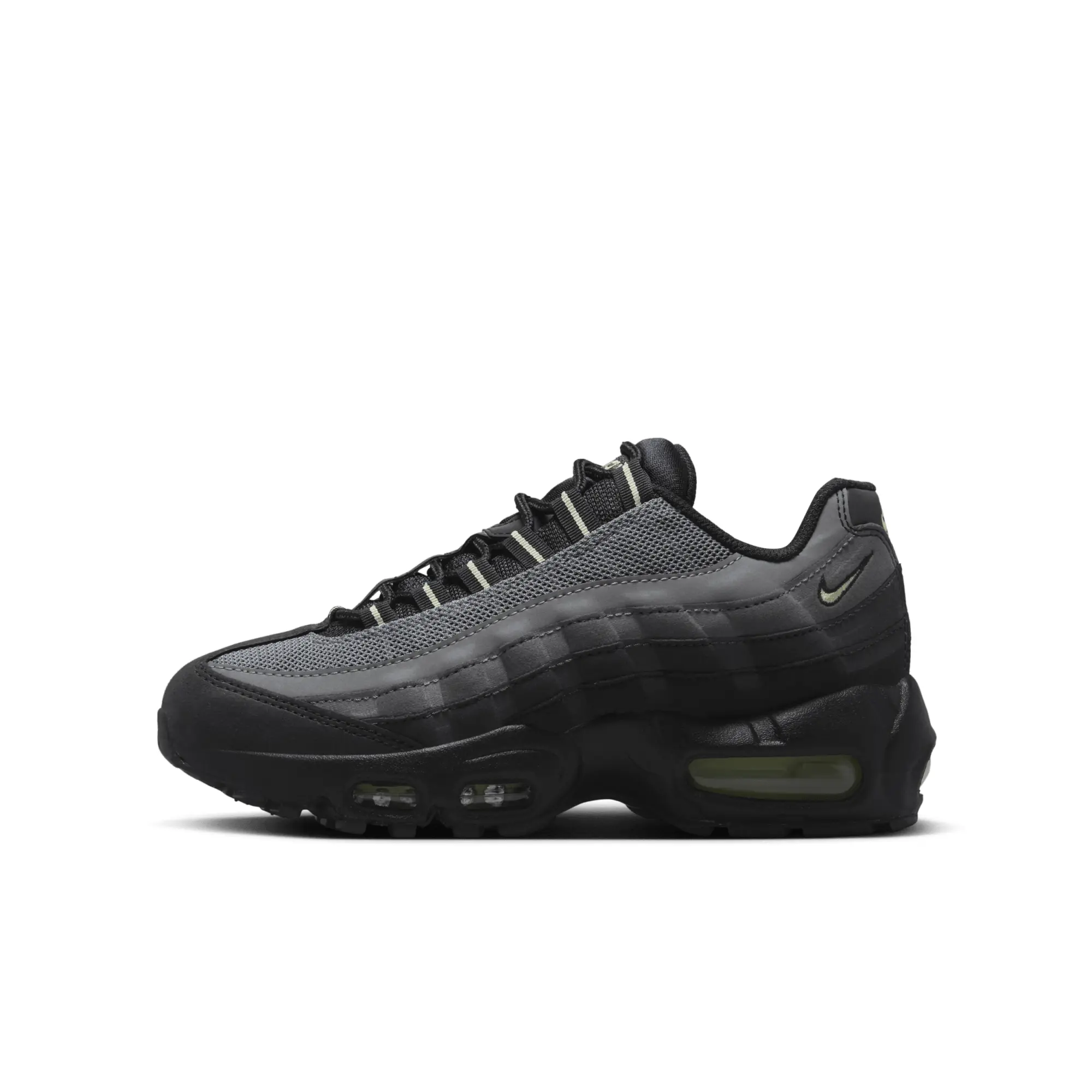 Grey nike air max 95 junior online