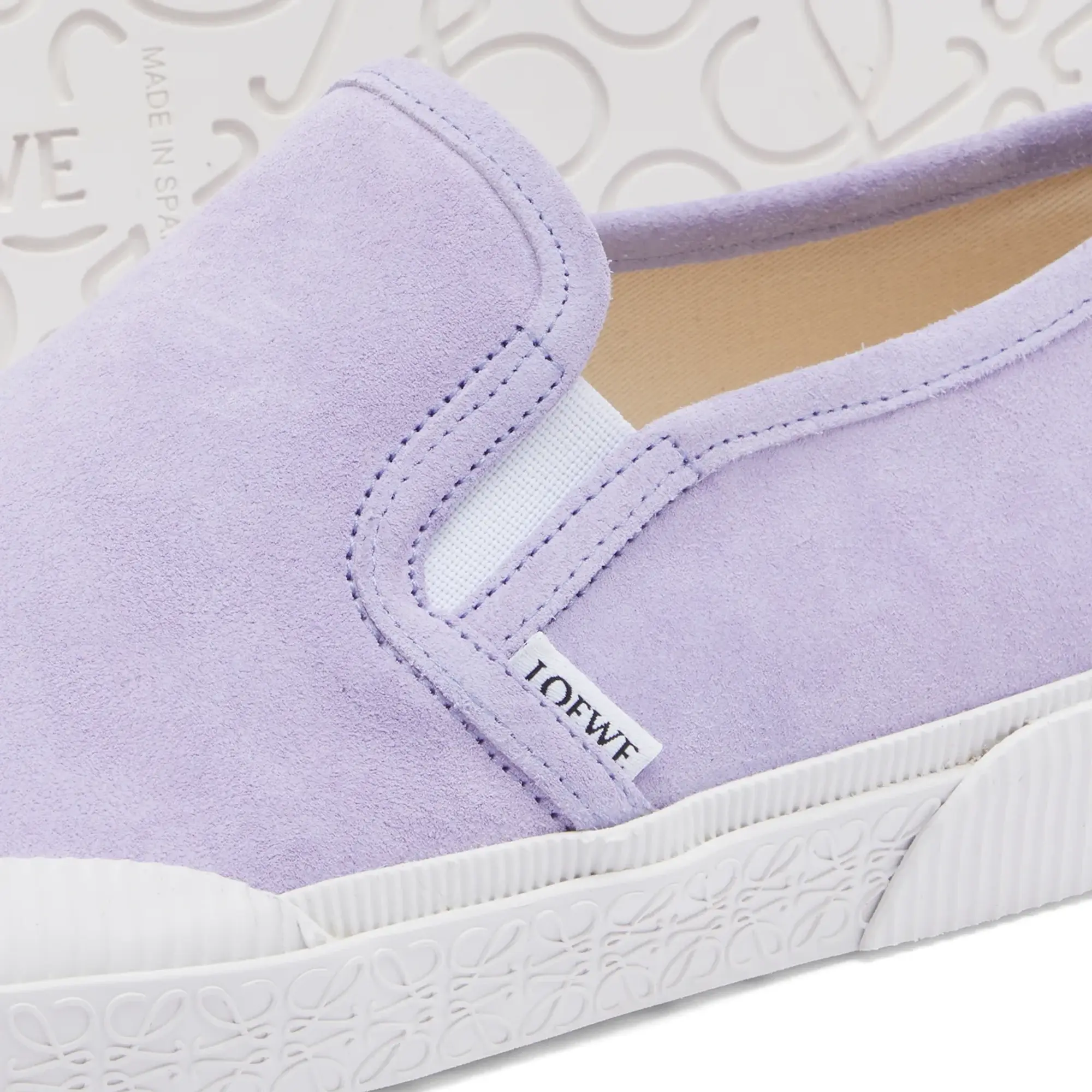Loewe Men's Terra Vulca Slip On Lilac