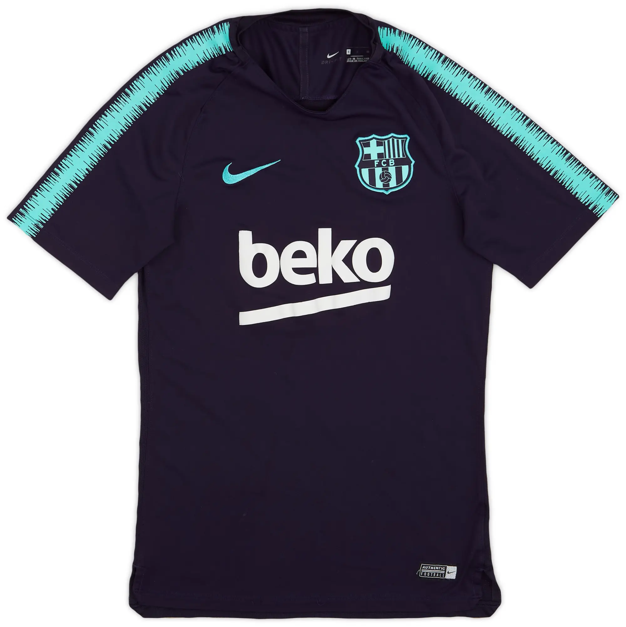 2018-19 Barcelona Nike Training Shirt - 6/10 - (S)