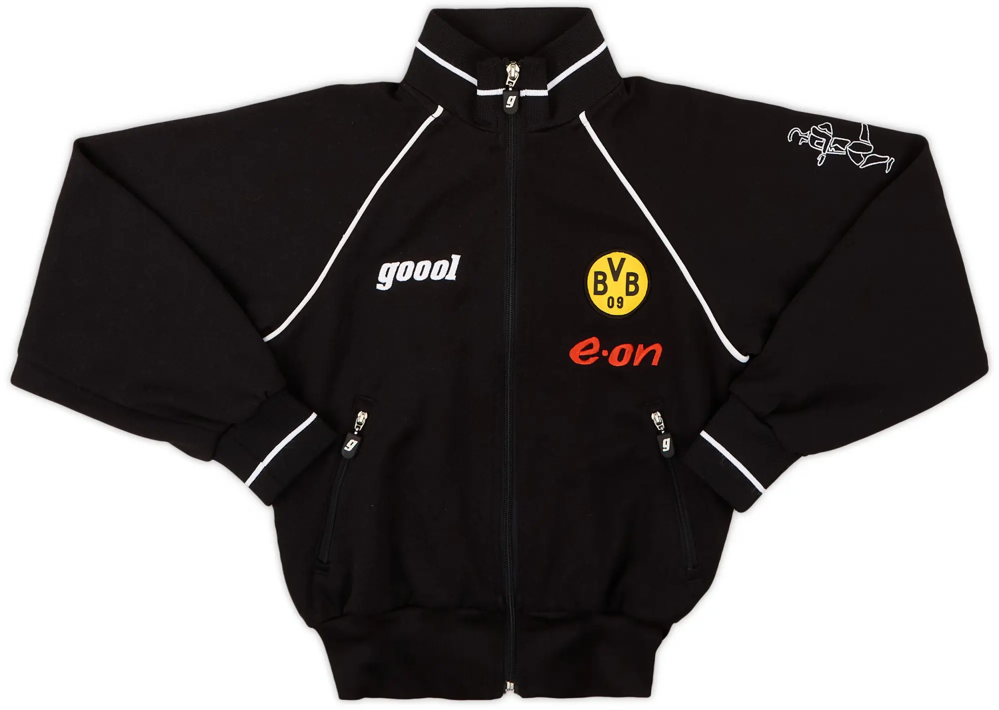 Jacket/Coat 2002-03 Dortmund Goool Track Jacket - 8/10 - (XXS)