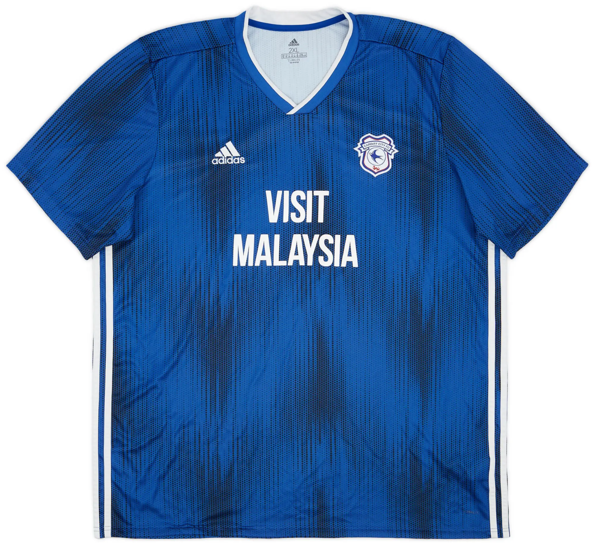 adidas 2019-20 Cardiff City Home Shirt - 9/10 - (XXL)