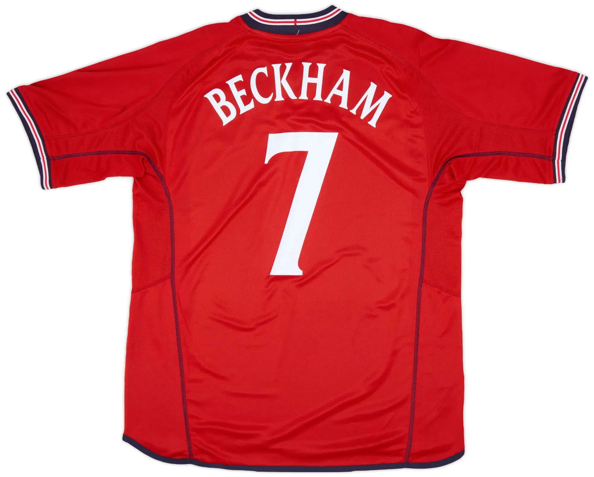 Umbro 2002-04 England Away Shirt Beckham #7 (XL)
