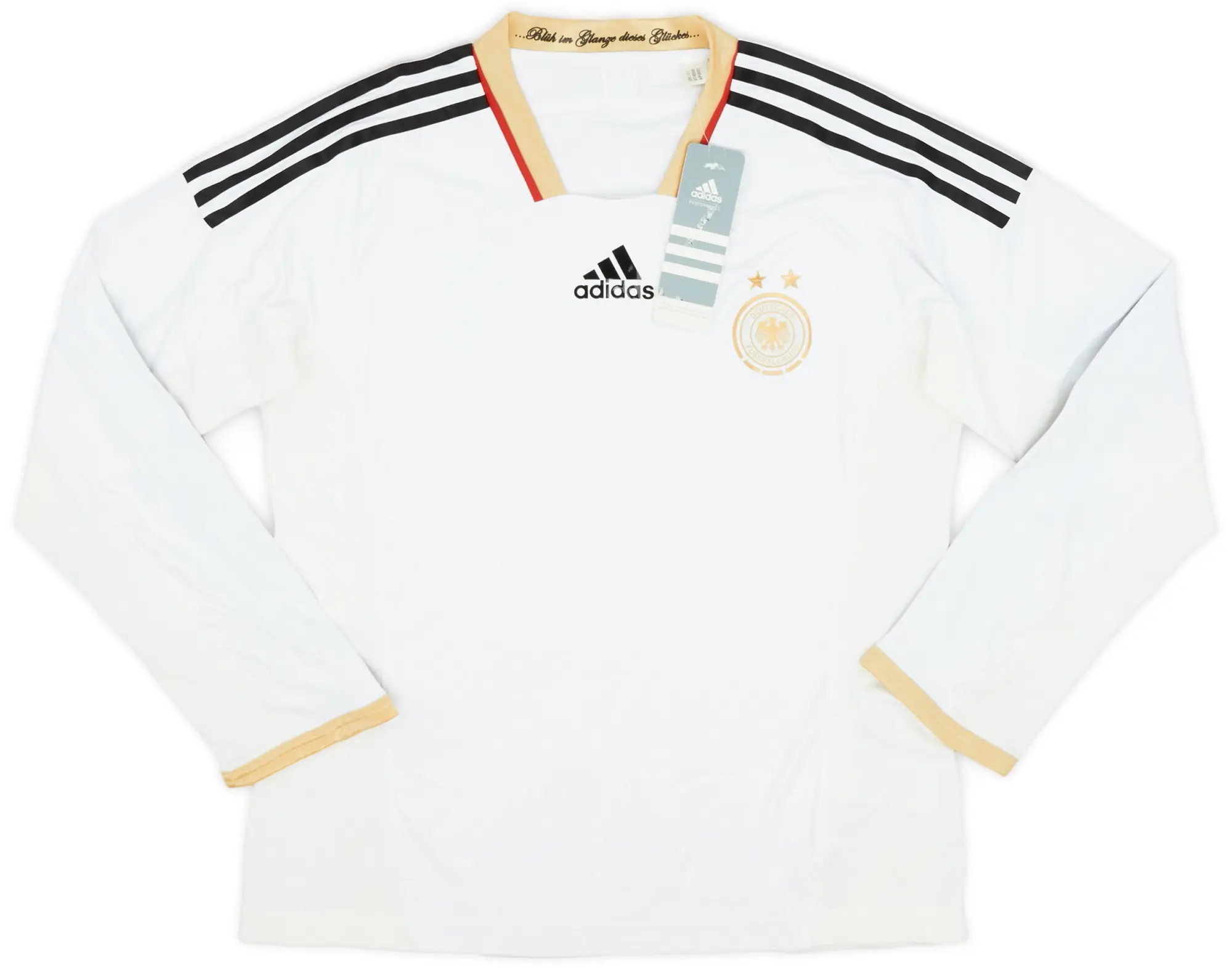 adidas 2011-12 Germany Women's Home L/S Shirt (M)