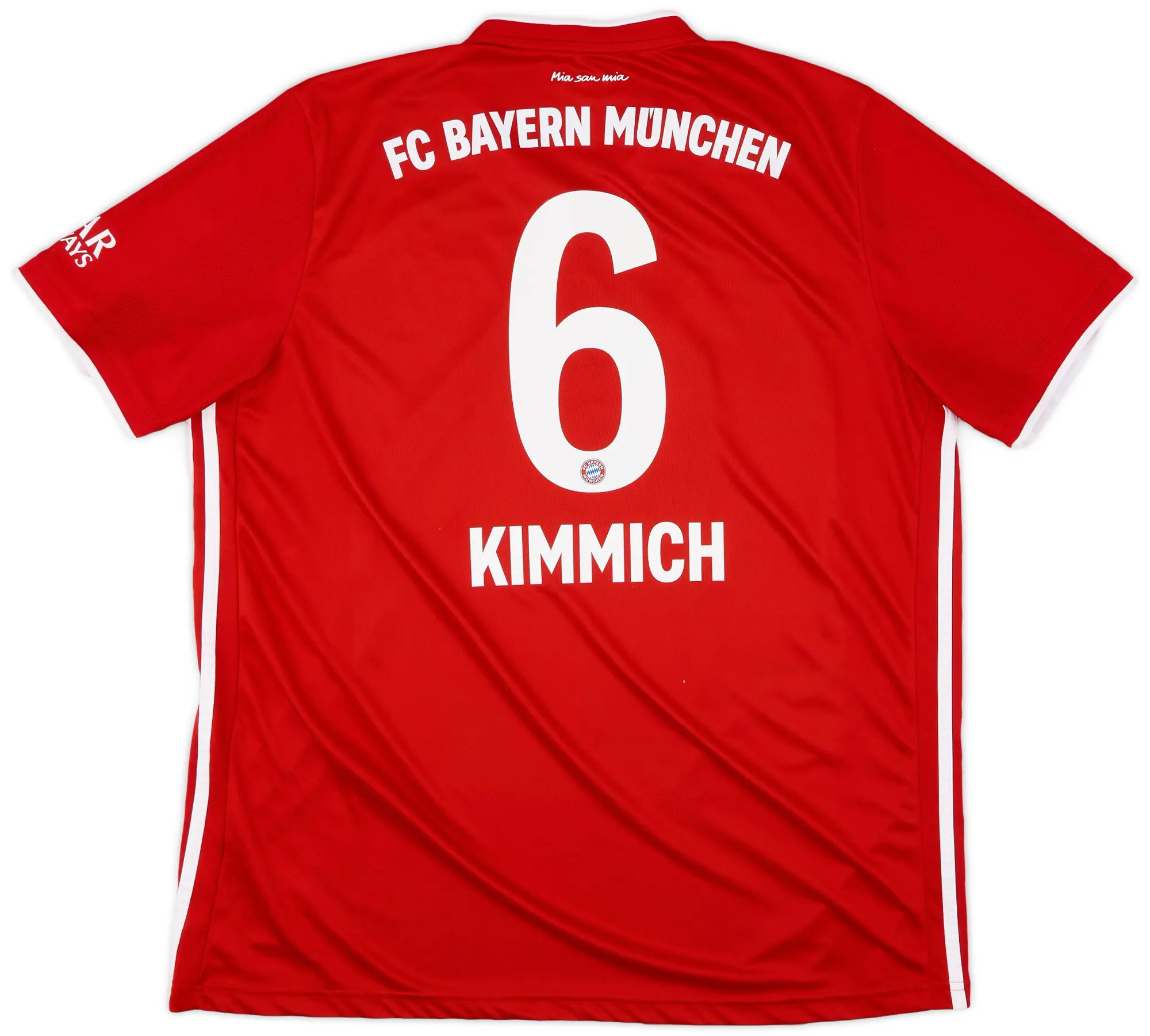 adidas 2020-21 Bayern Munich Home Shirt Kimmich #6 - 9/10 - (XXL)