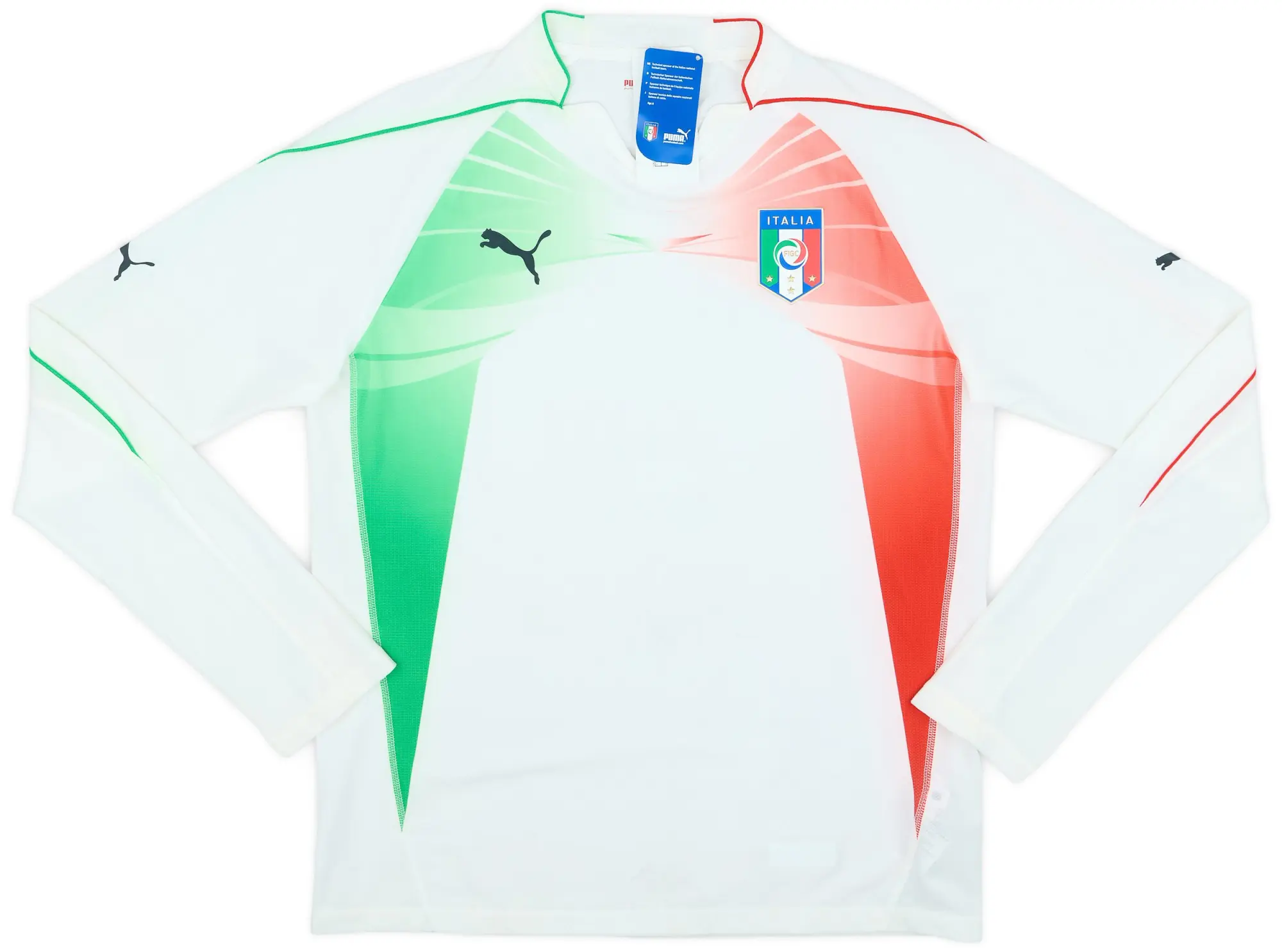 Puma 2010-12 Italy Player Issue GK Shirt (XL)