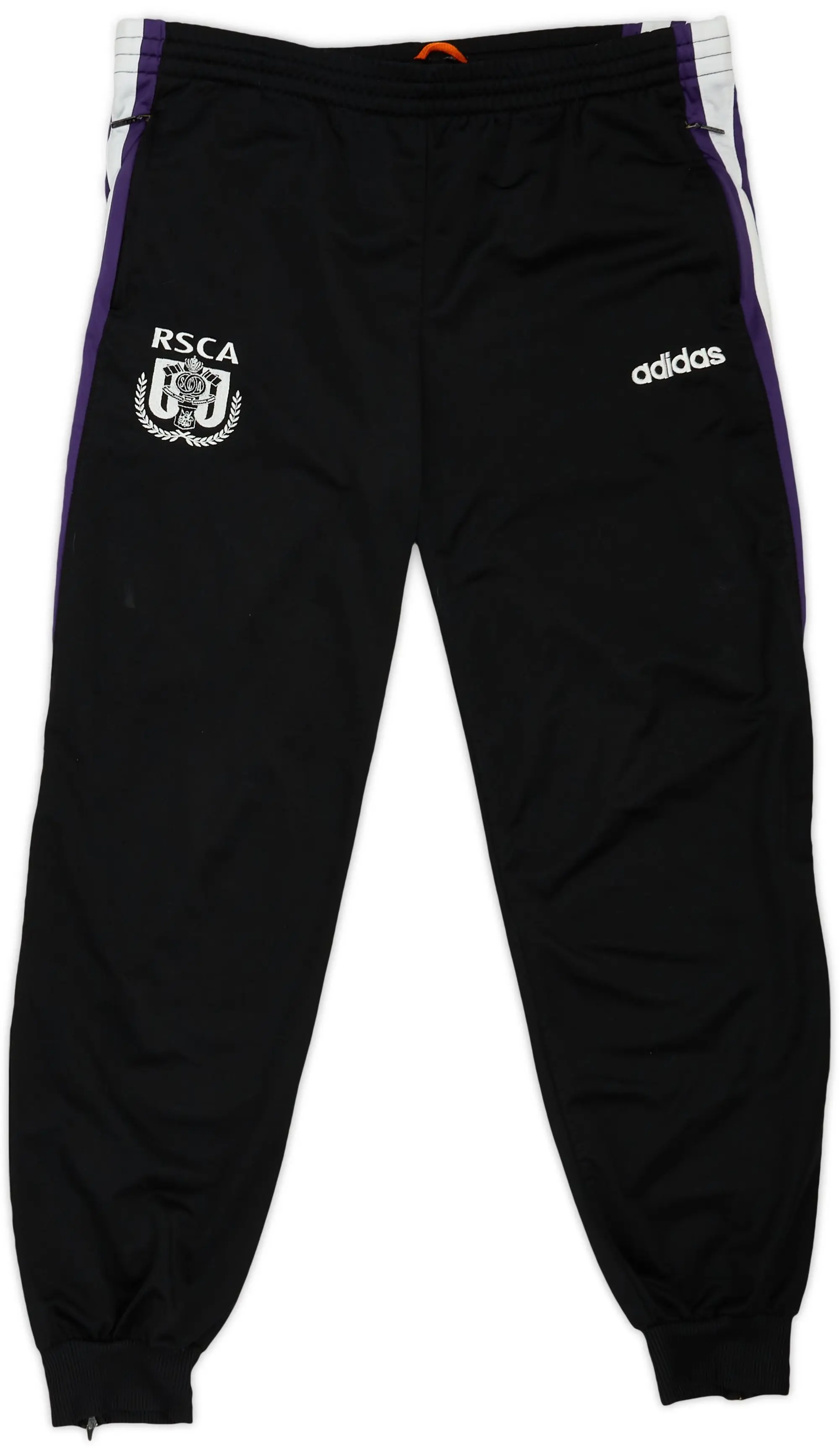 1994-95 Anderlecht adidas Track Pants/Bottoms - 8/10 - (L)