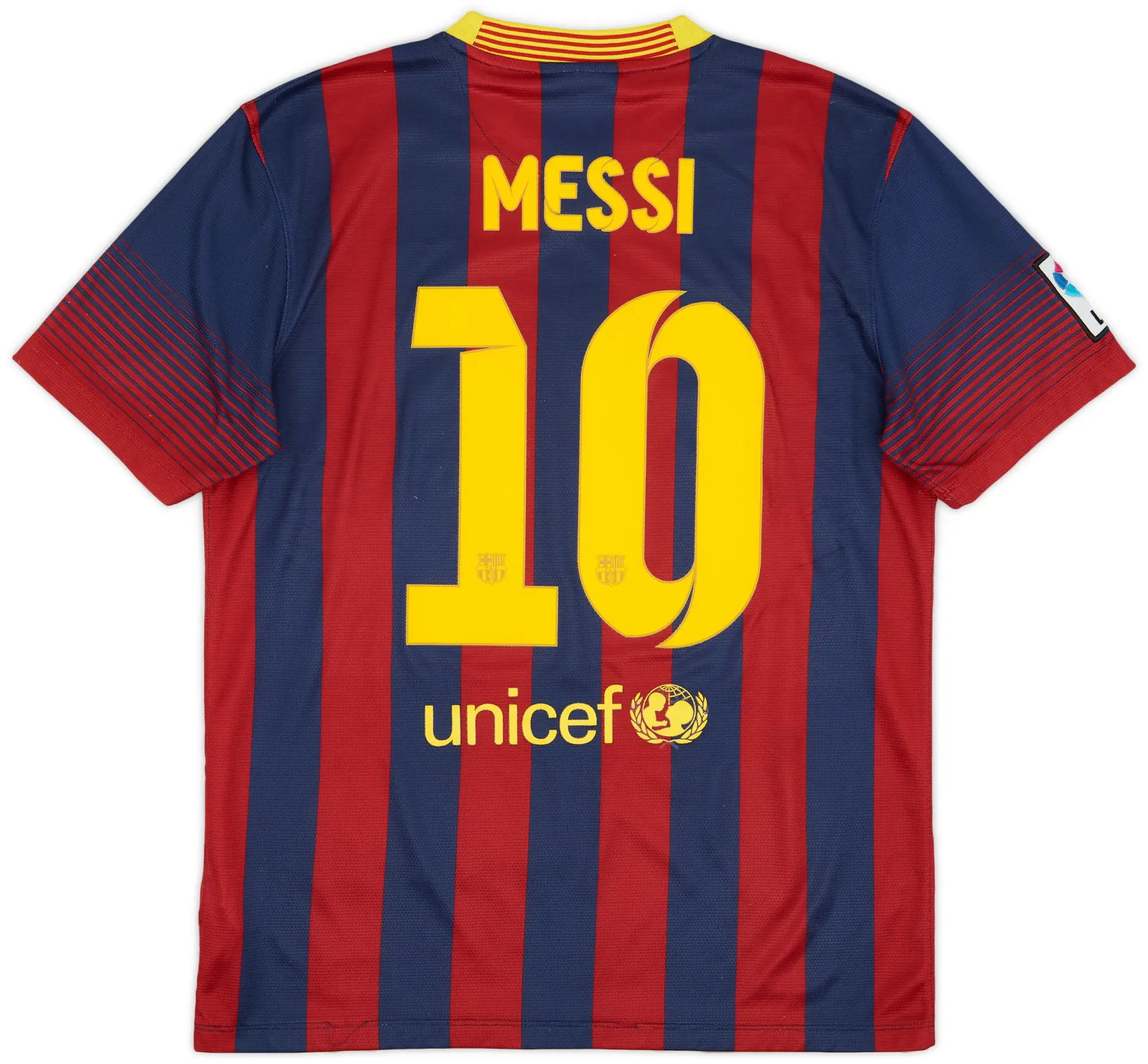 Nike 2013-14 Barcelona Home Shirt Messi #10 - 5/10 - (M)