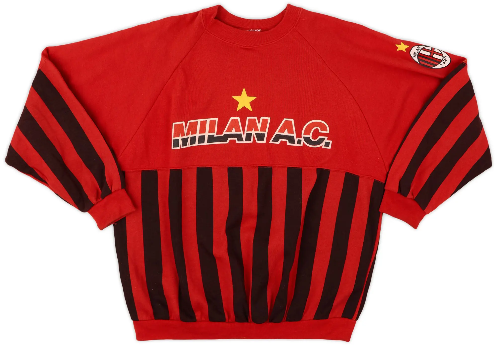 Hoodies/Sweat Tops 1990-91 AC Milan Le Felpe dei Grandi Club Sweat Top - 8/10 - (L)