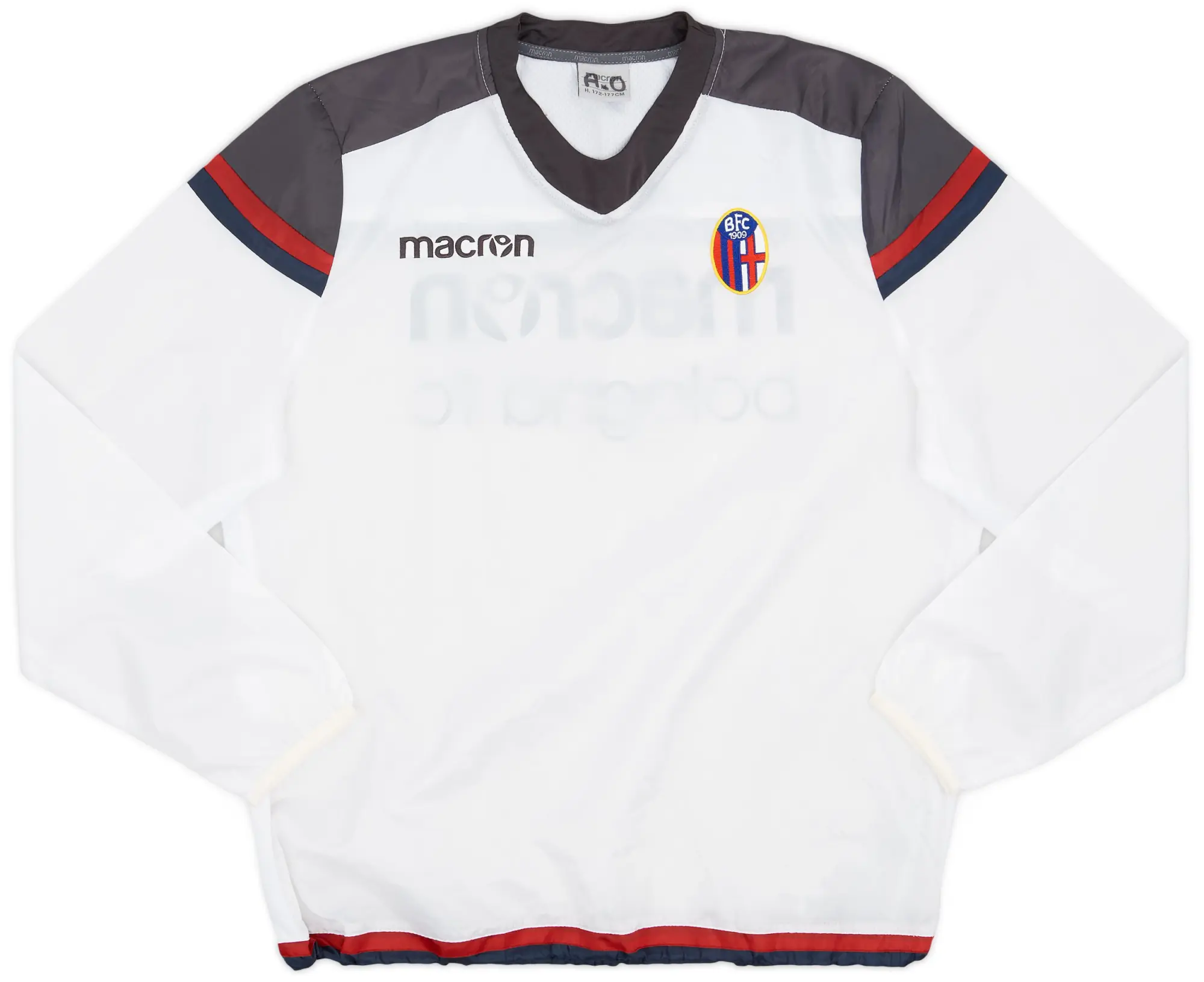 2012-13 Bologna Macron Drill Top - 8/10 - (M)