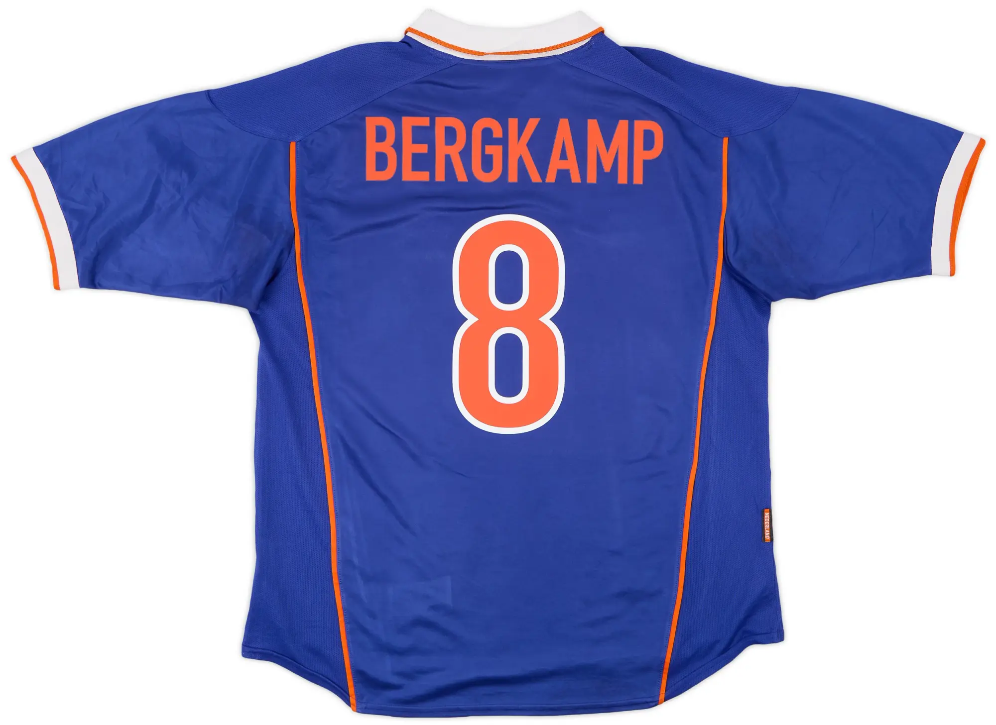 Nike 1998-00 Netherlands Away Shirt Bergkamp #8 - 8/10 - (XL)
