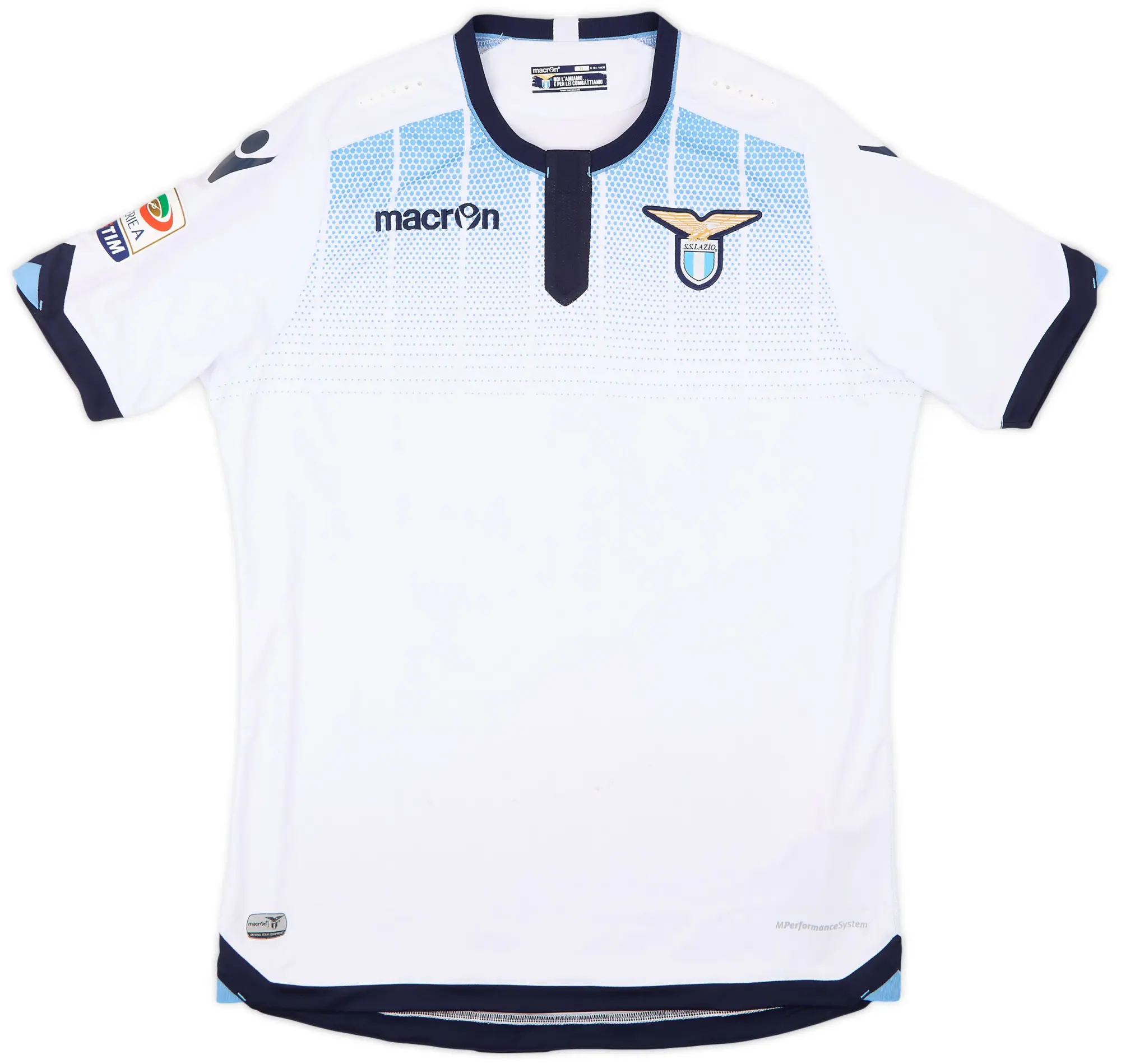 Macron 2015-16 Lazio Third Shirt - 7/10 - (XL)