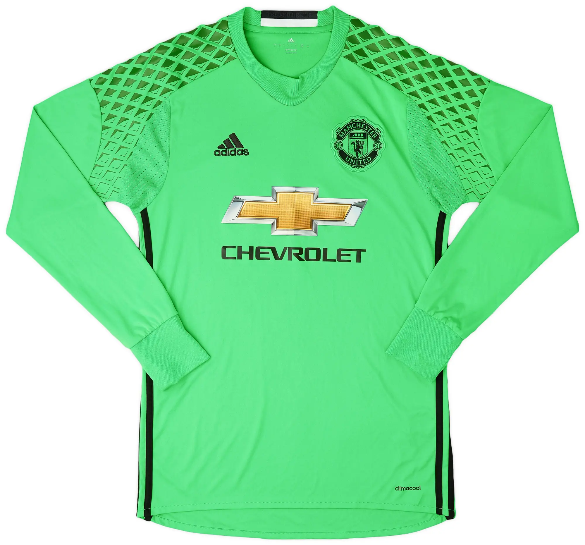 adidas 2016-17 Manchester United GK Shirt - 9/10 - (S)