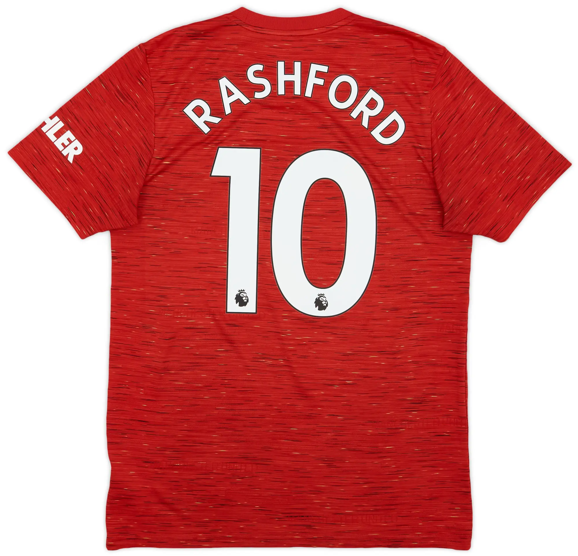 adidas 2020-21 Manchester United Home Shirt Rashford #10 - 7/10 - (M)