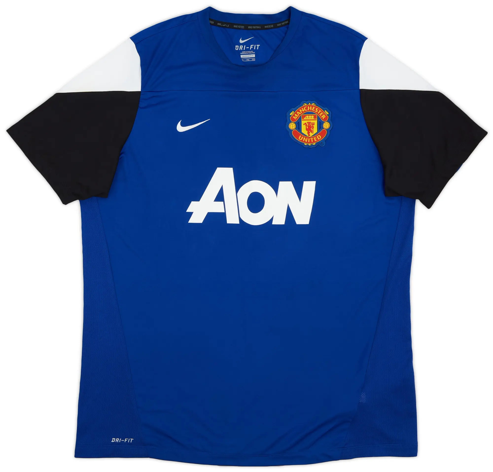 2013-14 Manchester United Nike Training Shirt - 9/10 - (L)