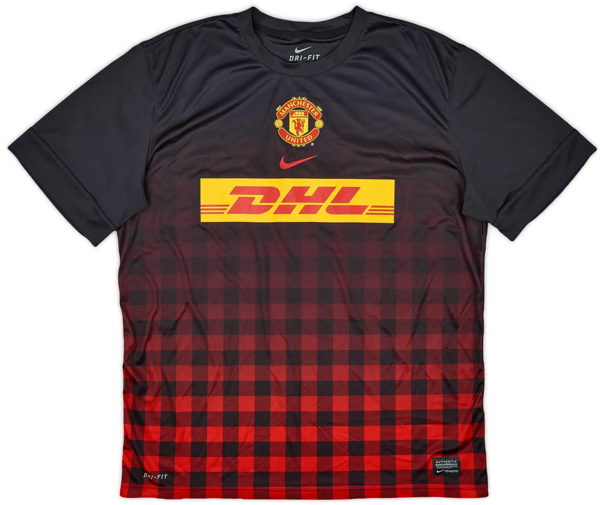 2013-14 Manchester United Nike Training Shirt - 9/10 - (L)