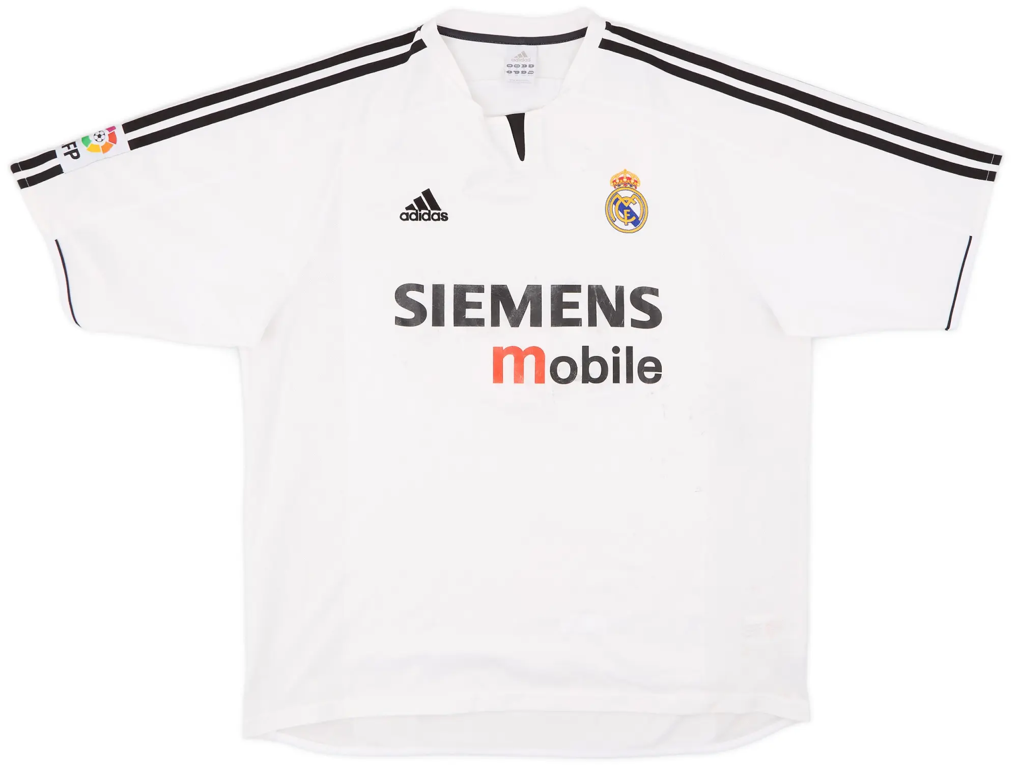 adidas 2003-04 Real Madrid Home Shirt - 5/10 - (XL)