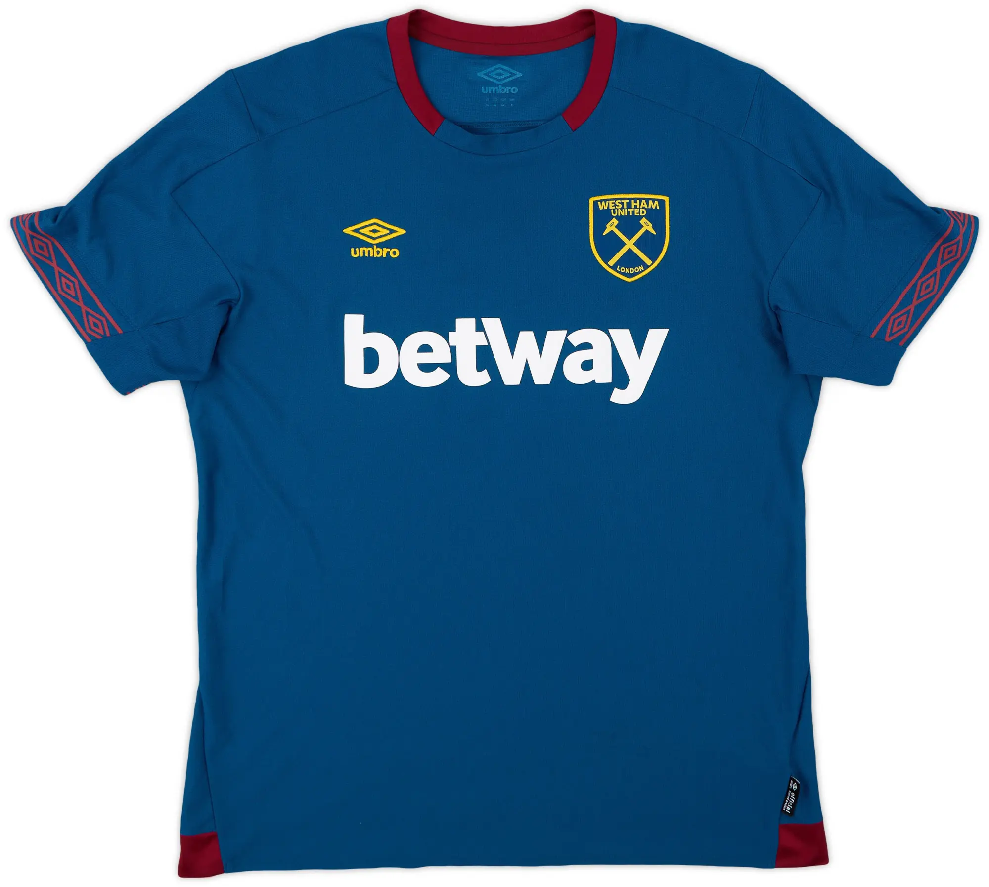 Umbro 2018-19 West Ham Away Shirt - 9/10 - (XL)