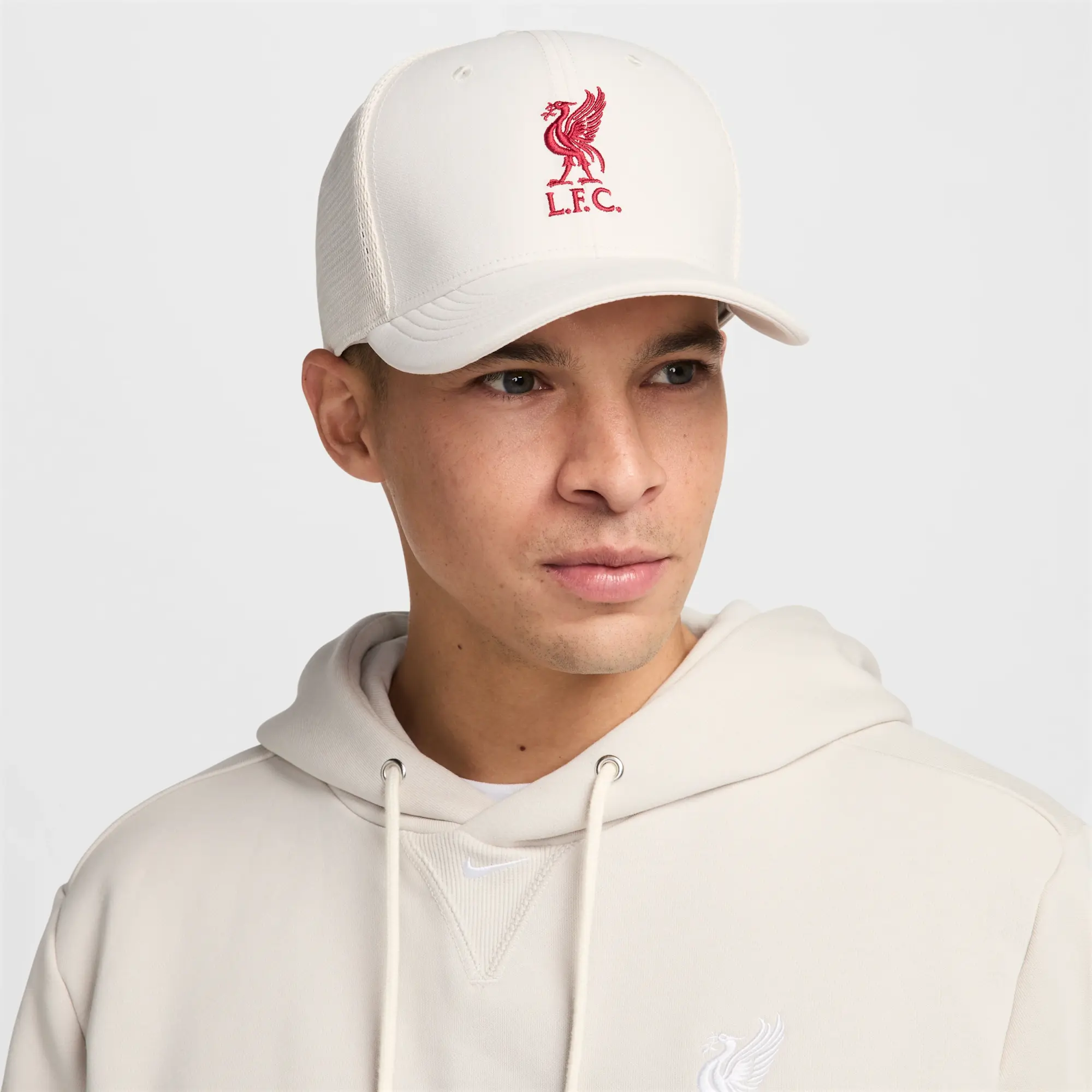 Liverpool F.C. Rise Nike Football Trucker Cap - Brown - Cotton