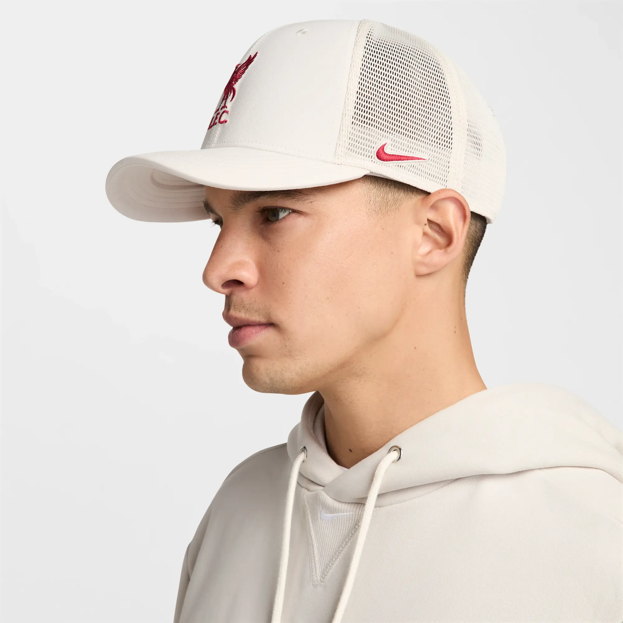 Liverpool F.C. Rise Nike Football Trucker Cap - Brown - Cotton