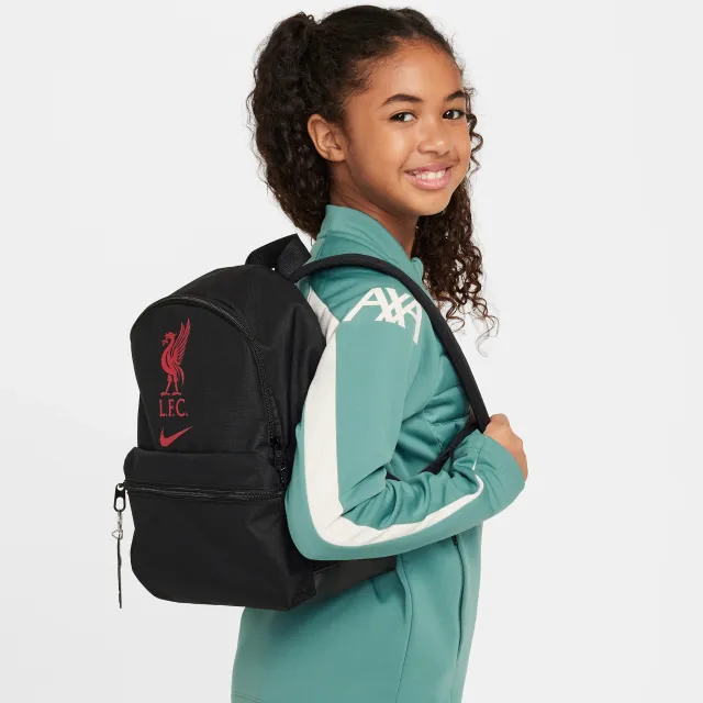 nike backpack pink grey Nike Brasilia Mini Backpack (Light Pink One Size)