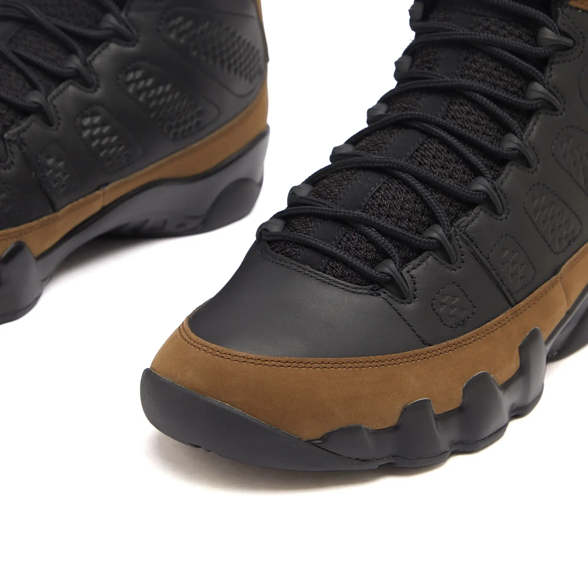 Nike Jordan Air Jordan Men's 9 Retro Sneaker Black/True Red/Light Olive