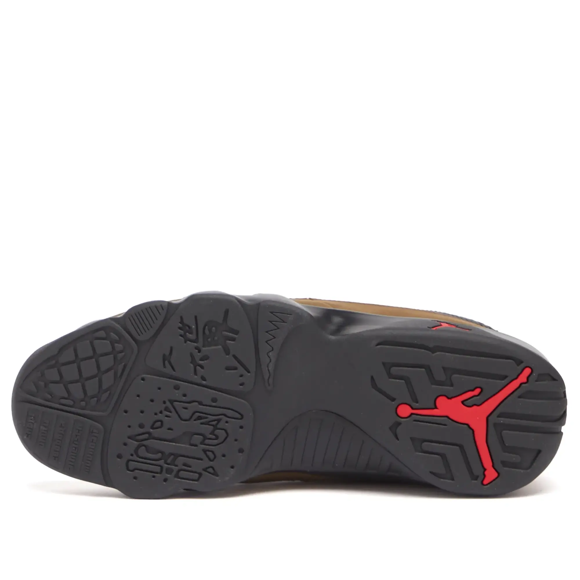 Nike Jordan Air Jordan Men's 9 Retro Sneaker Black/True Red/Light Olive