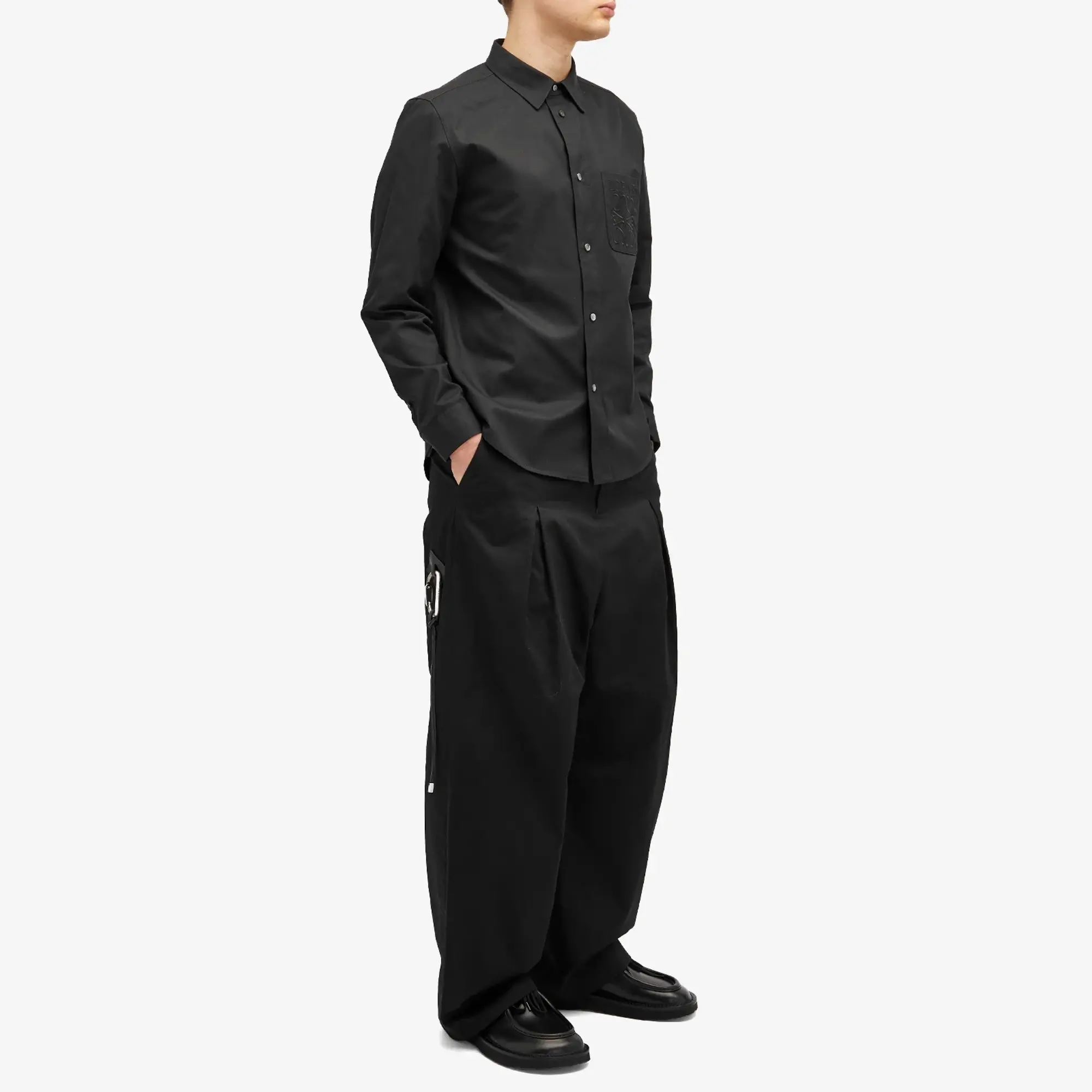 Loewe Men's Low Crotch Trousers Black | H526Y04WEP-1100