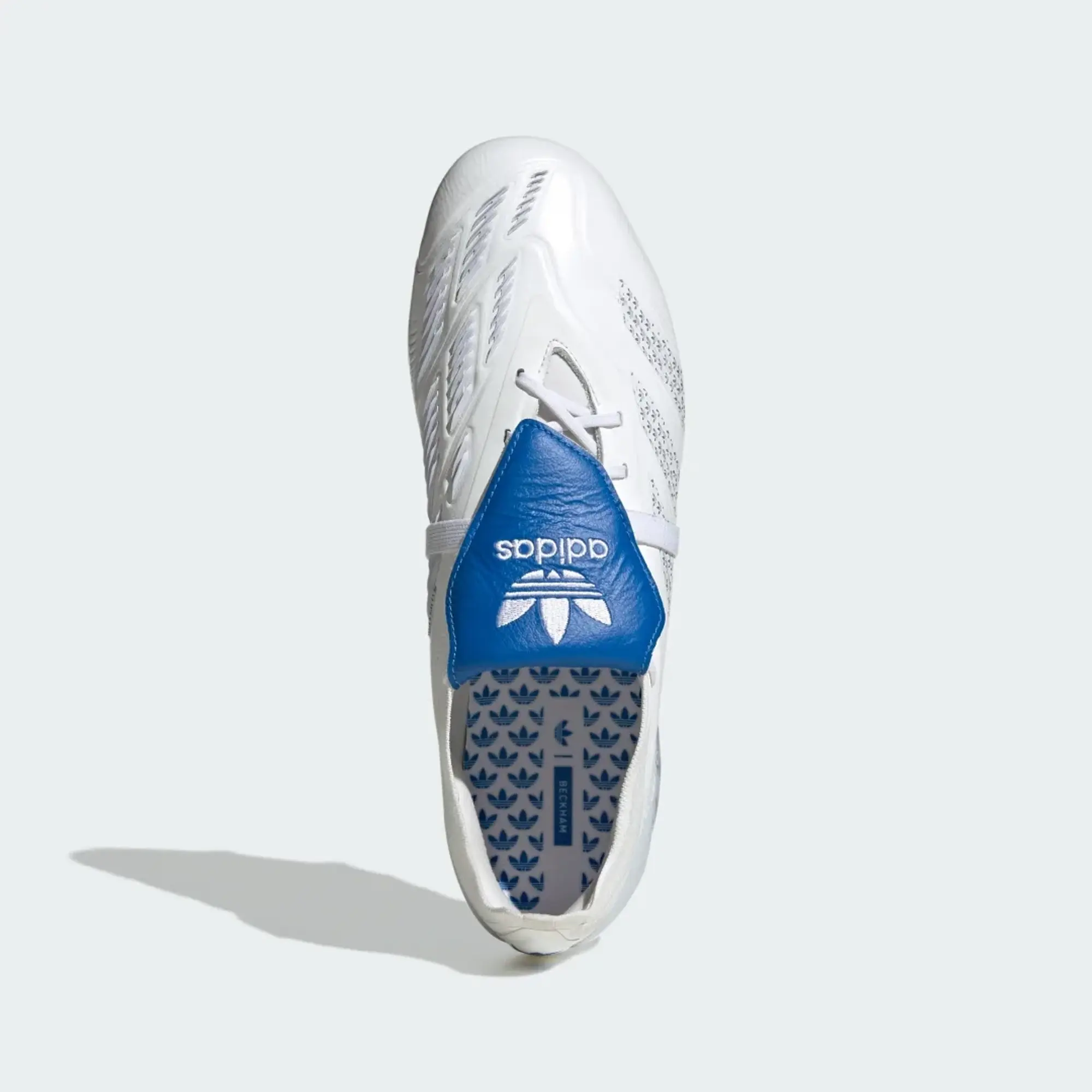 Adidas Predator Elite Fold-Over Tongue Fg Db - Footwear White/Blue Bird/Royal Blue Limited Edition - ['White']