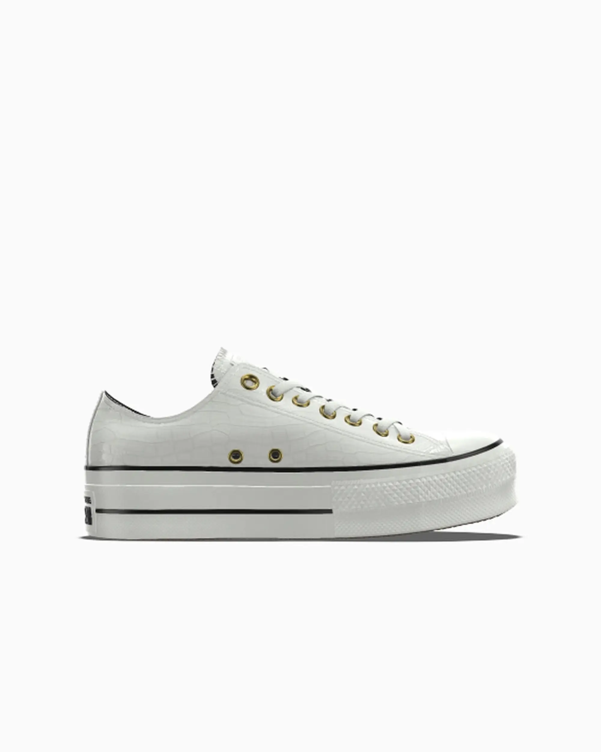 Converse Custom Chuck Taylor All Star Lift Platform Leather By You -