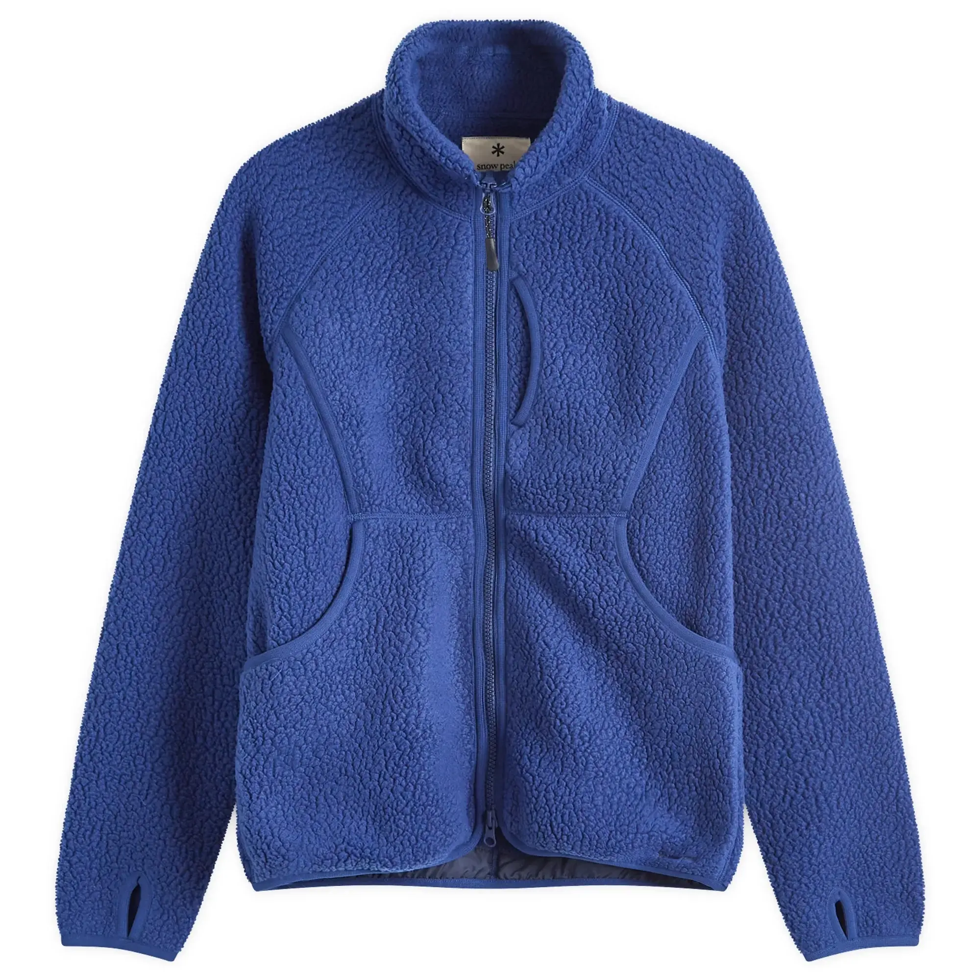 Snow Peak Women's Thermal Boa Fleece Jacket Blue