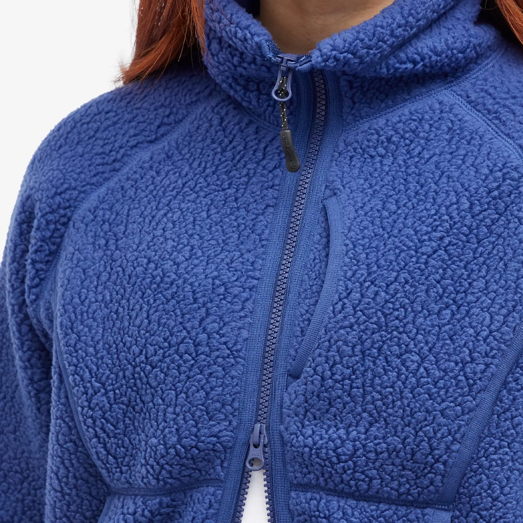 Snow Peak Women's Thermal Boa Fleece Jacket Blue