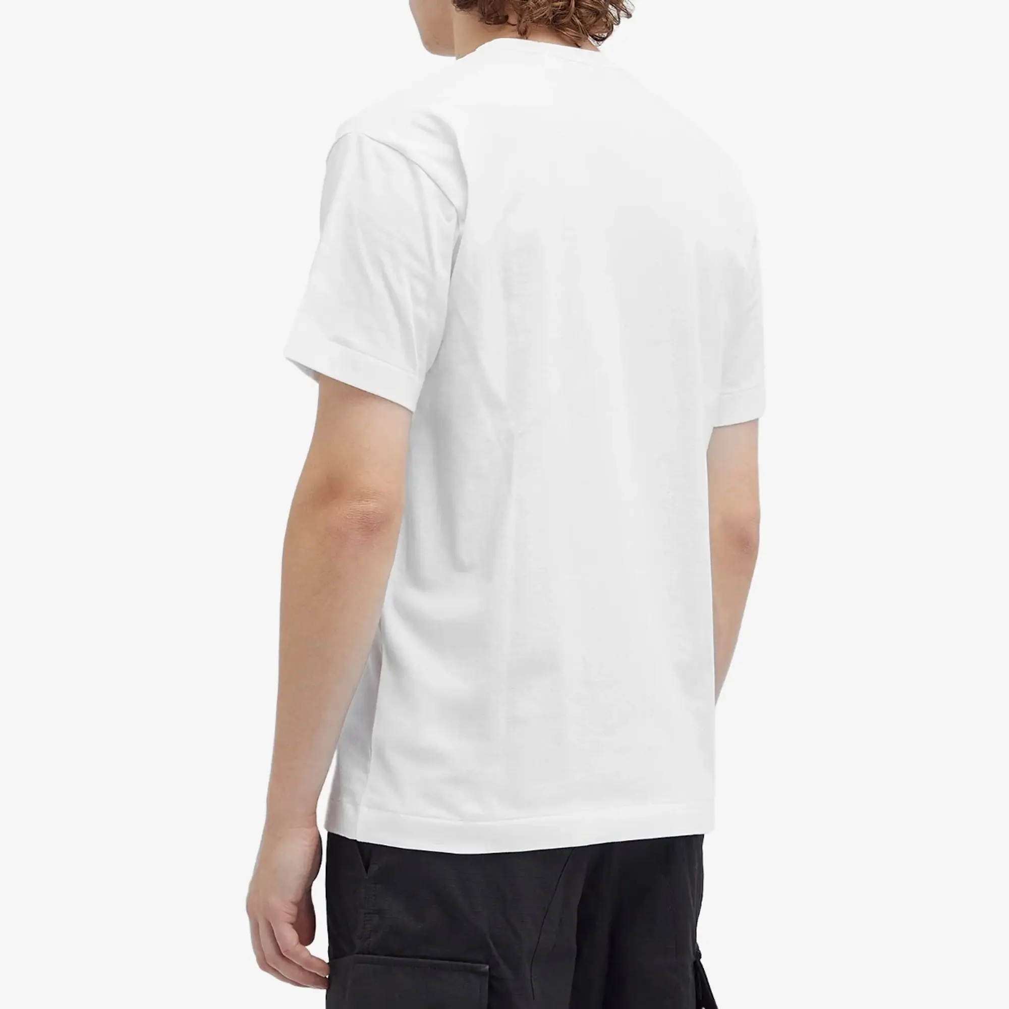 Comme des Garçons Play Men's Heart Logo T-Shirt White/Black