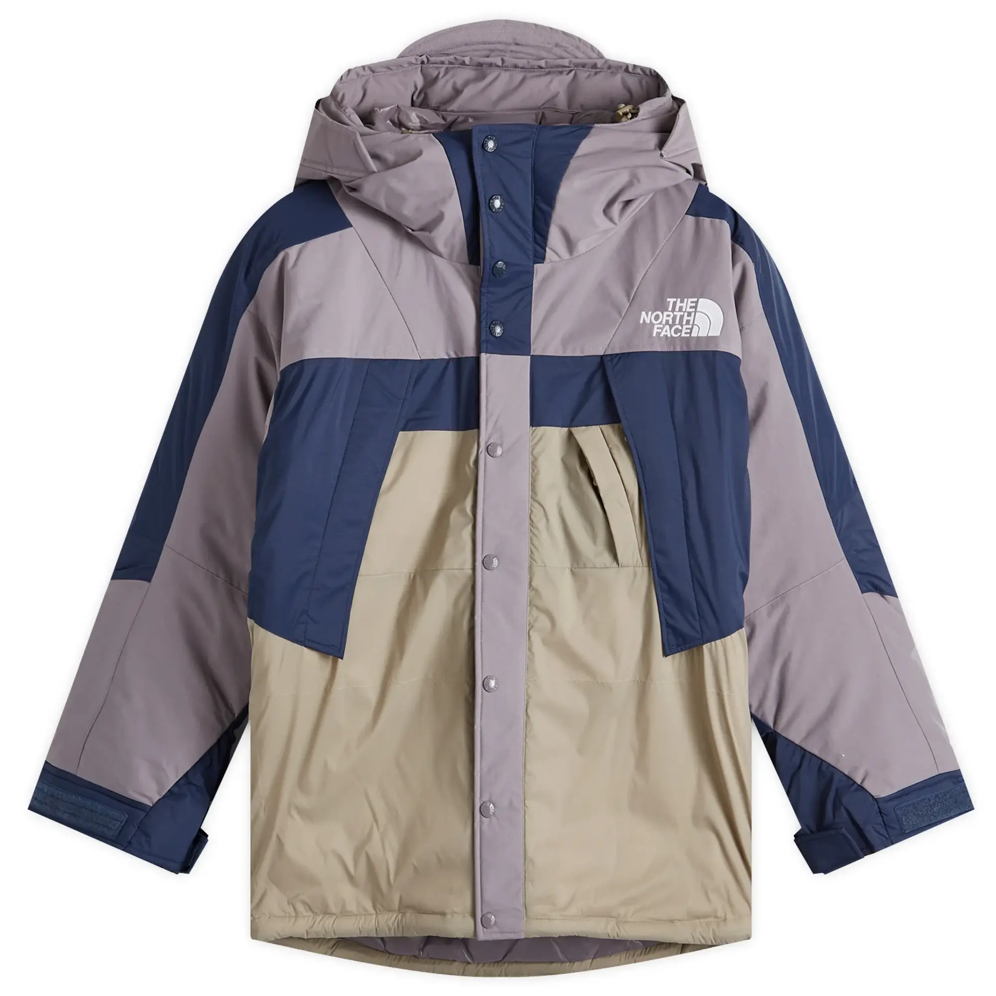 The North Face Men's UE Heavyweight Mountain Down Jacket Lunar Stone/Cavern Grey