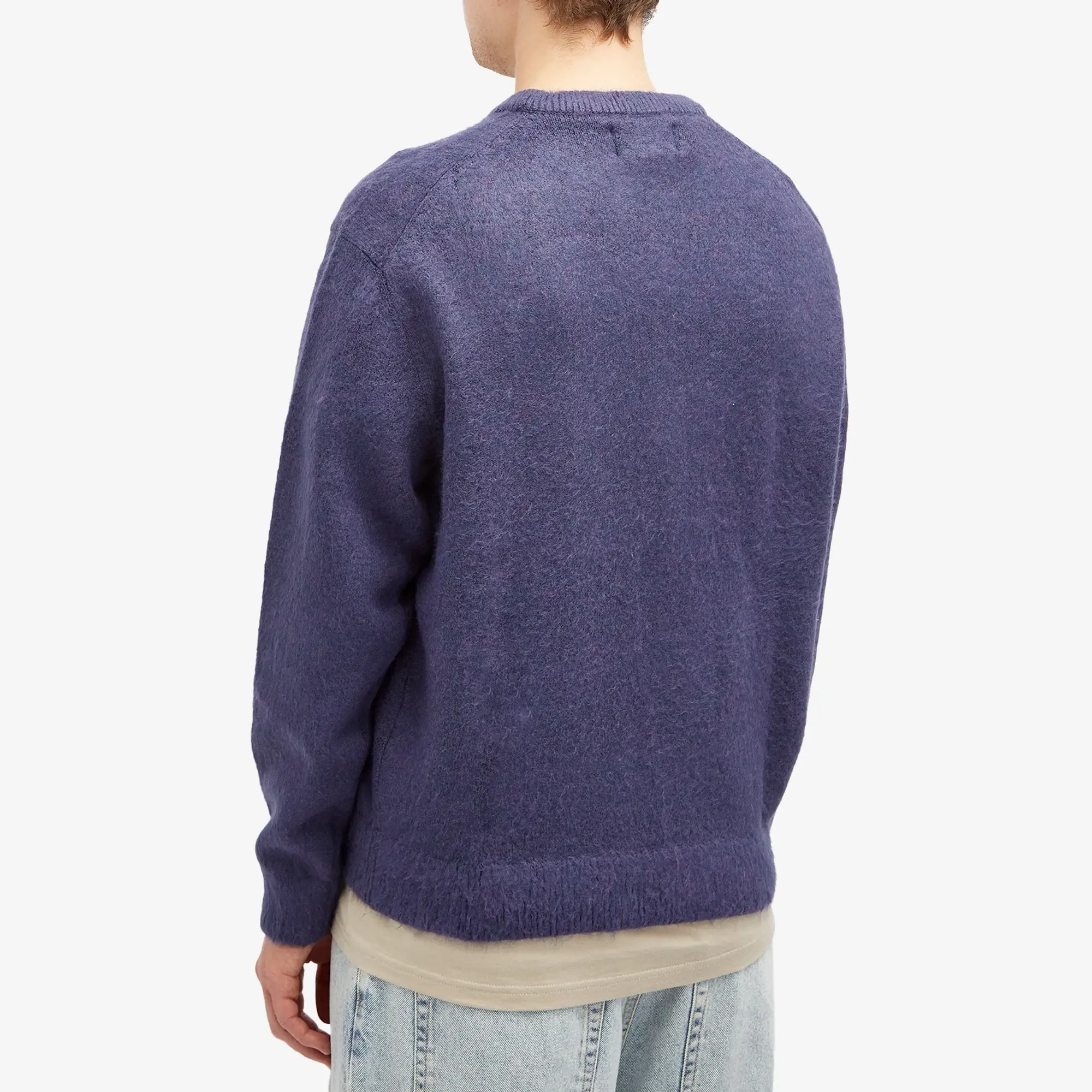 thisisneverthat Men's Logo Knit Sweat Purple